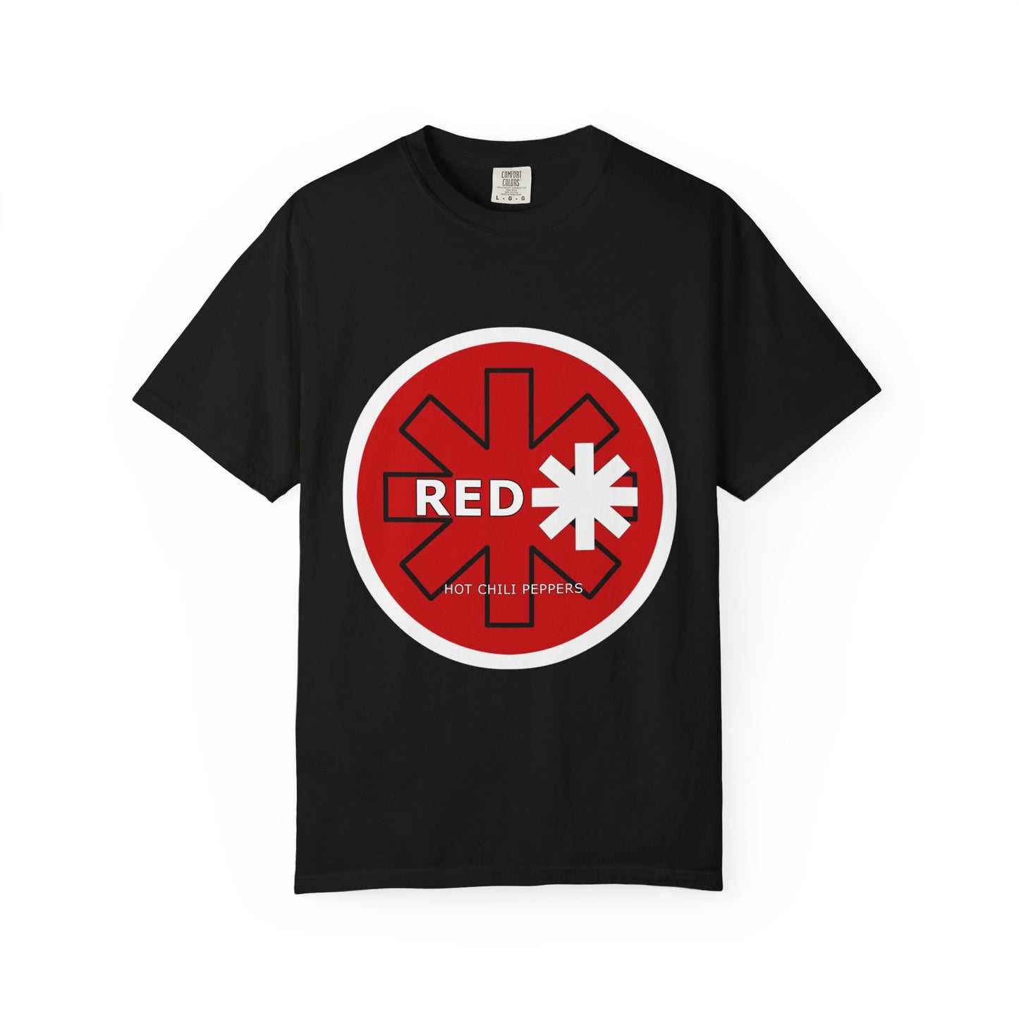Vibrant Unisex T-Shirt with Red Star Design