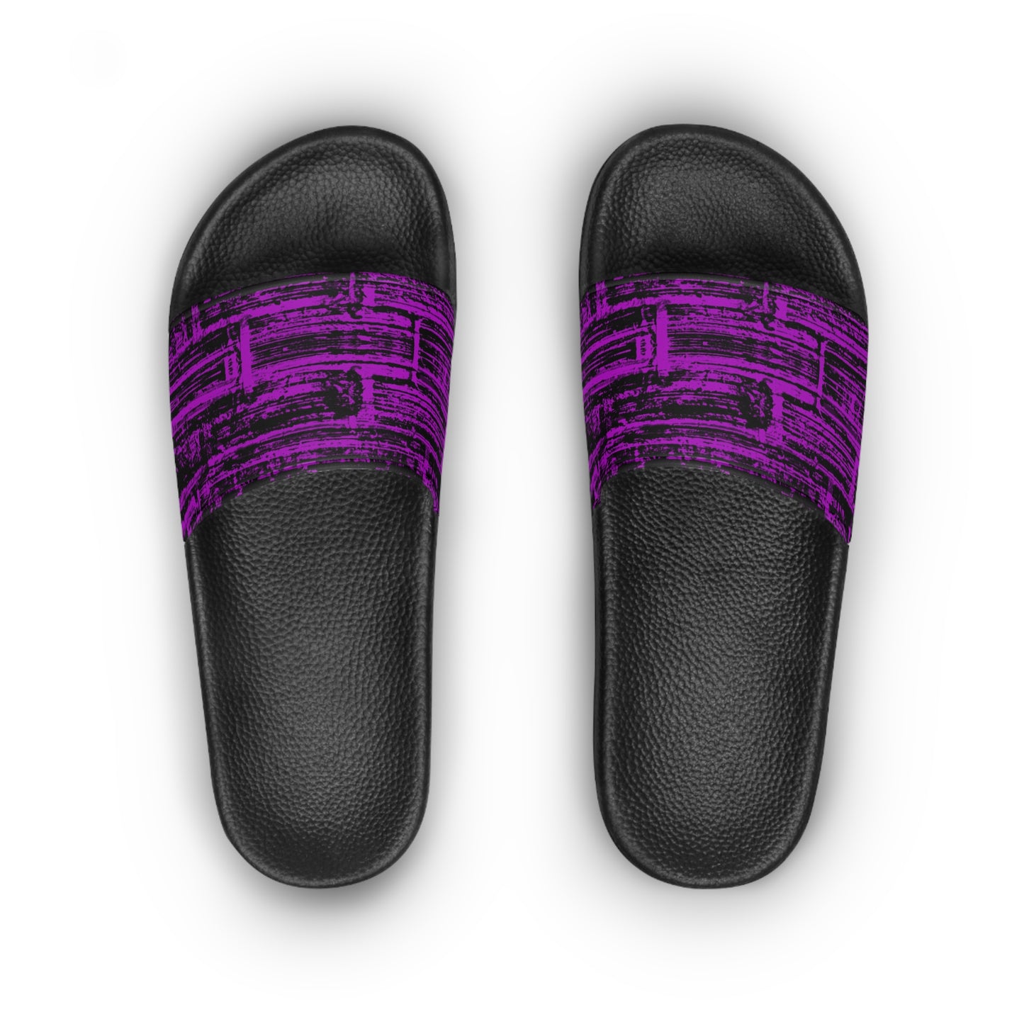 Chic Purple Slide Sandals for Women, Beach Footwear, Casual Slides, Summer Style, Relaxed Comfort, Poolside Must-Have
