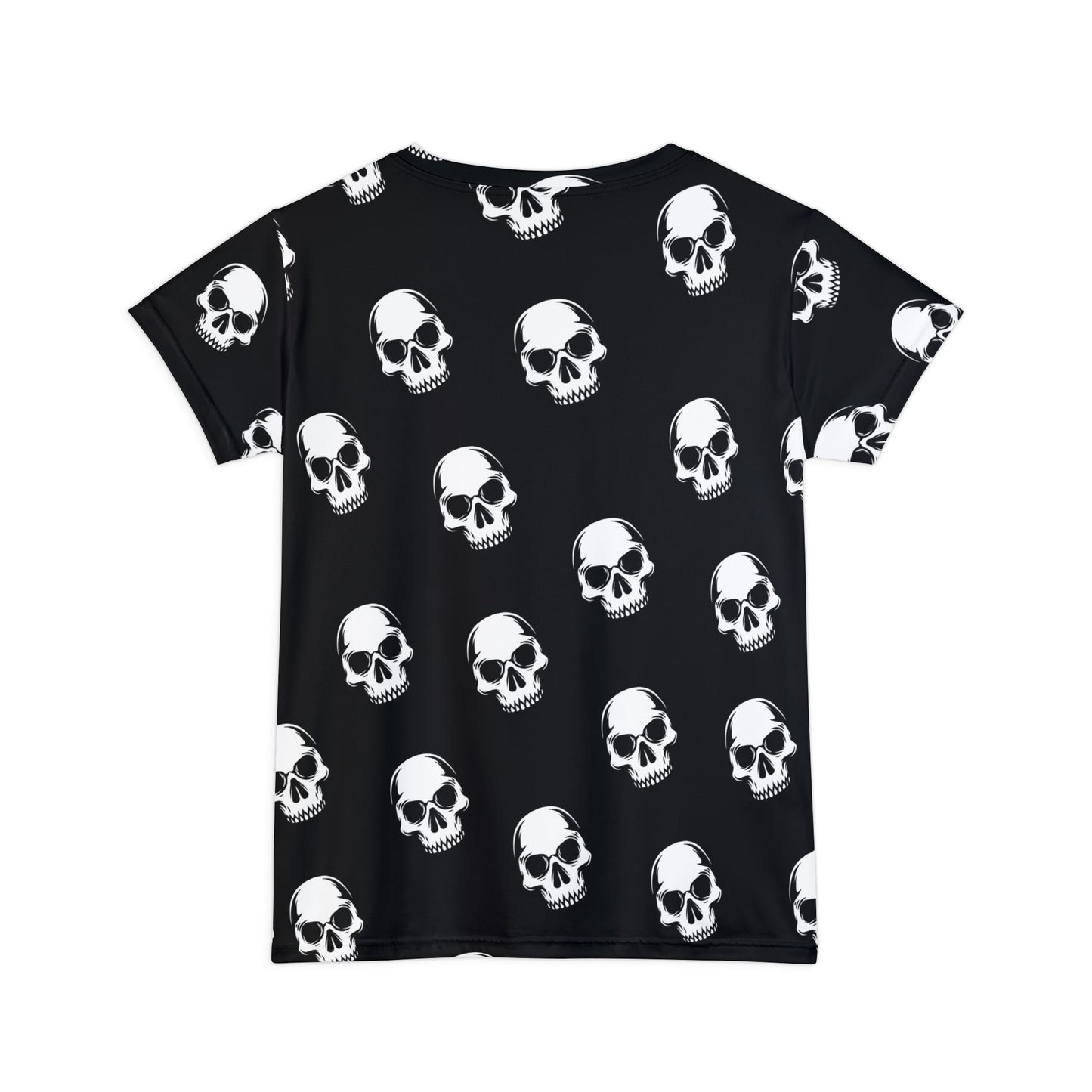 Gothic Skull Print Tee
