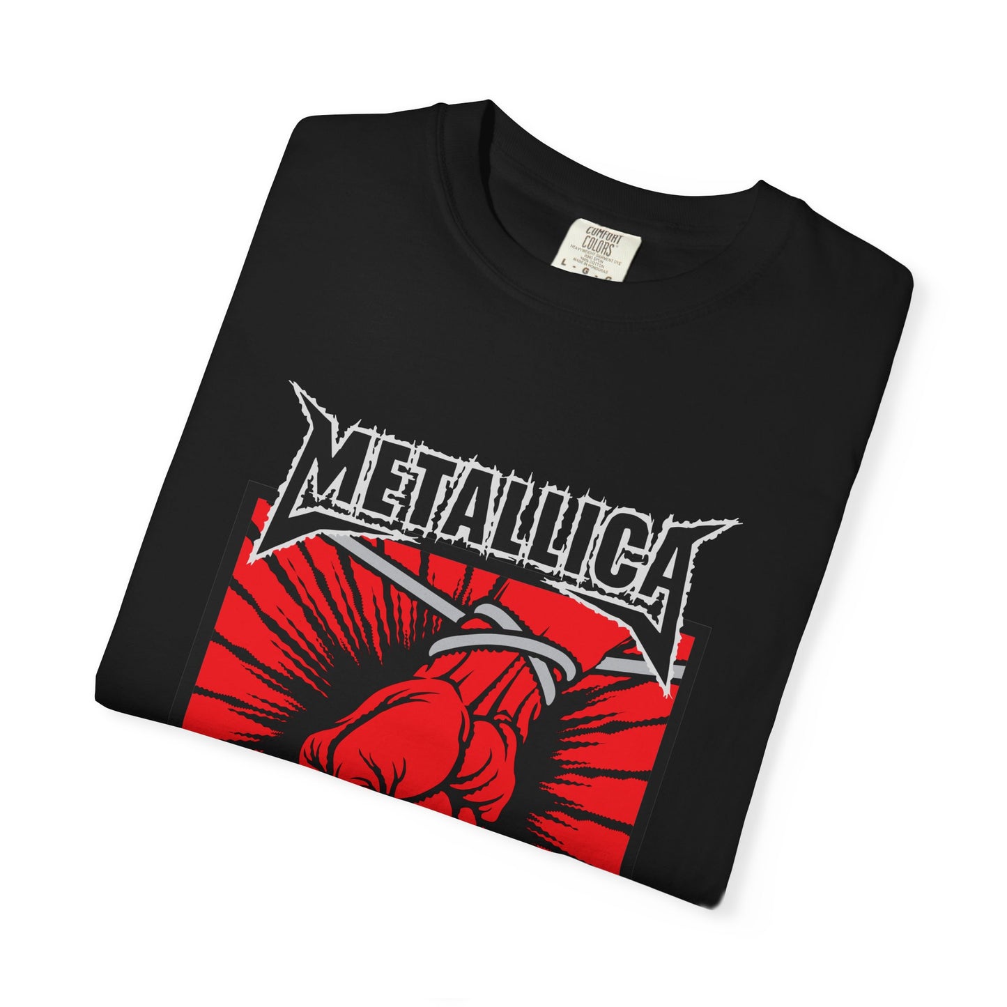 Metallica Graphic Unisex T-Shirt, Concert Tee, Music Lover Gift, Casual Wear, Band Merch, Rock Music Apparel