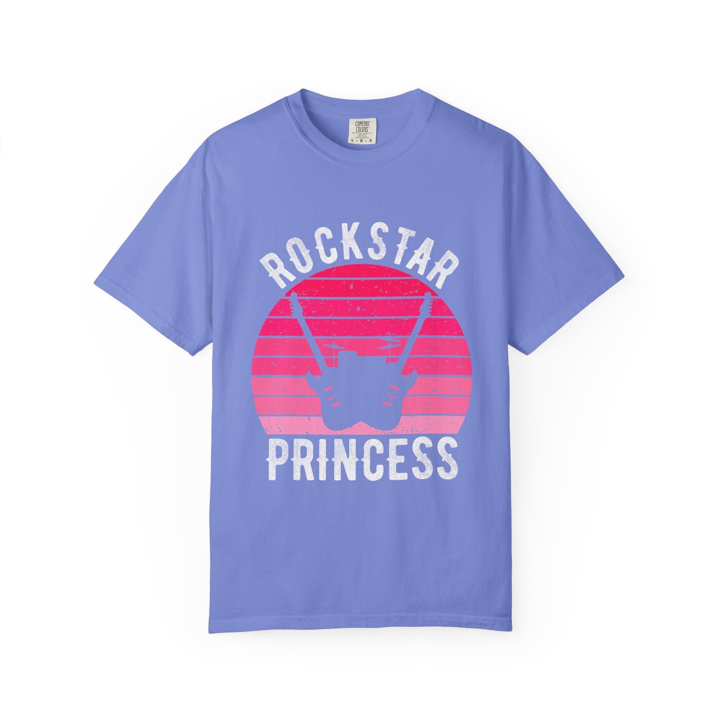 Rockstar Princess T-Shirt, Unisex Graphic Tee, Music Lover Gift, Festival Apparel, Vintage Style Shirt, Birthday Gift Idea