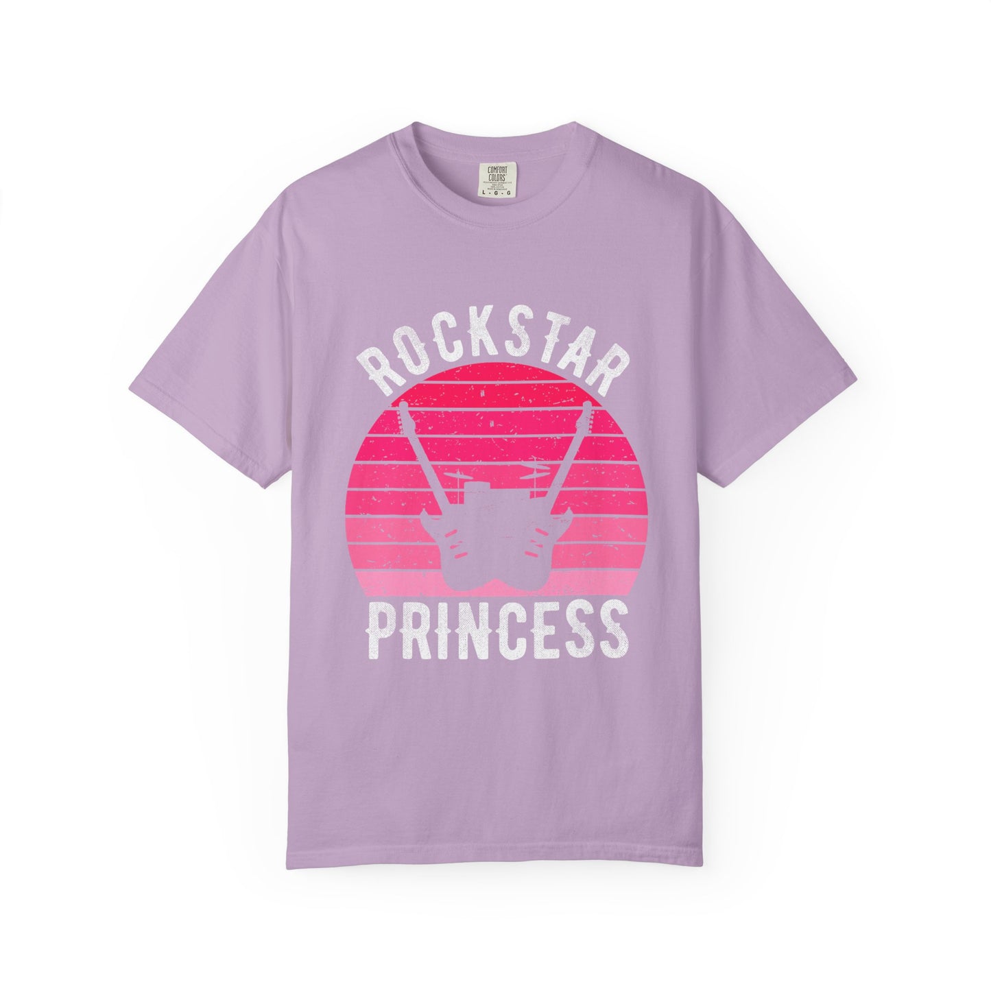 Rockstar Princess T-Shirt, Unisex Graphic Tee, Music Lover Gift, Festival Apparel, Vintage Style Shirt, Birthday Gift Idea