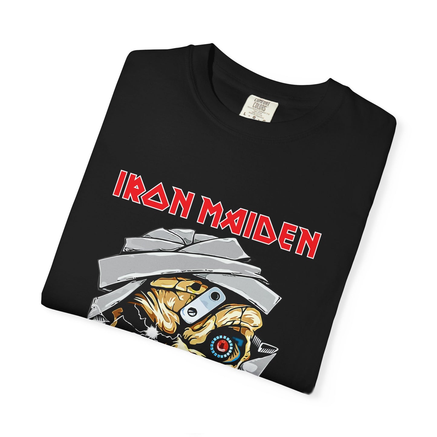 Iron Maiden Vintage Unisex T-Shirt, Band Tee, Music Merchandise, Rock Apparel, Edgy Fashion, Gift for Music Lovers