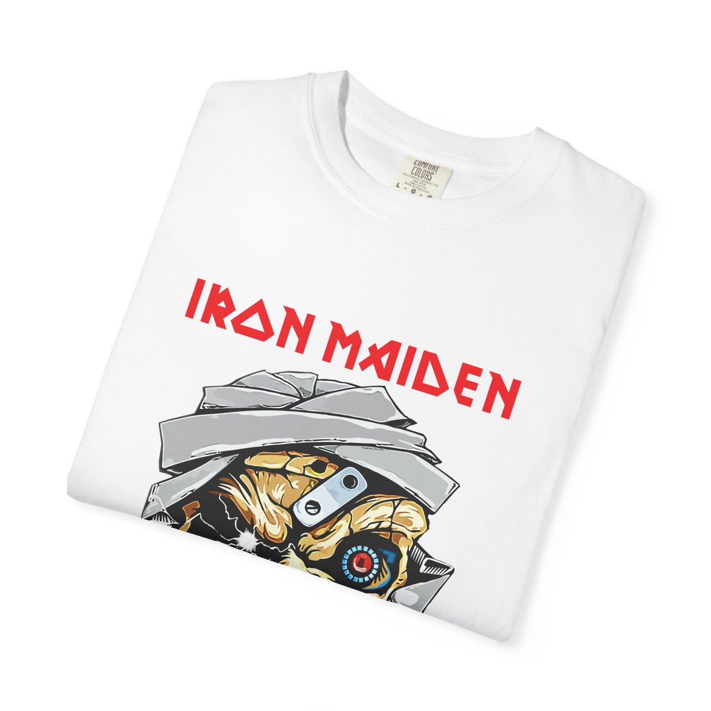Iron Maiden Vintage Unisex T-Shirt, Band Tee, Music Merchandise, Rock Apparel, Edgy Fashion, Gift for Music Lovers