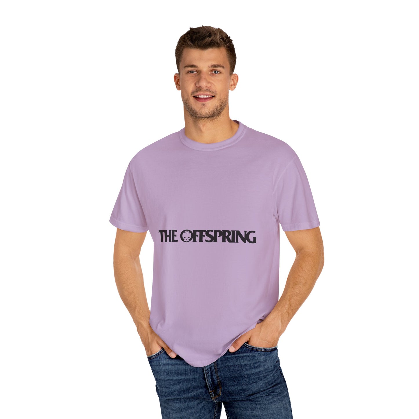 The Offspring Unisex Garment-Dyed T-Shirt - Vintage Style Band Tee, Perfect for Concerts, Festivals, Gifting, Unisex Apparel