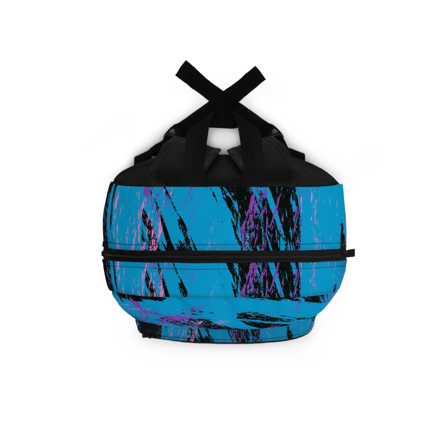Vibrant Art Backpack, Trendy School Bag, Artistic Travel Backpack, Eco-Friendly Canvas Rucksack, Unique Gift Idea