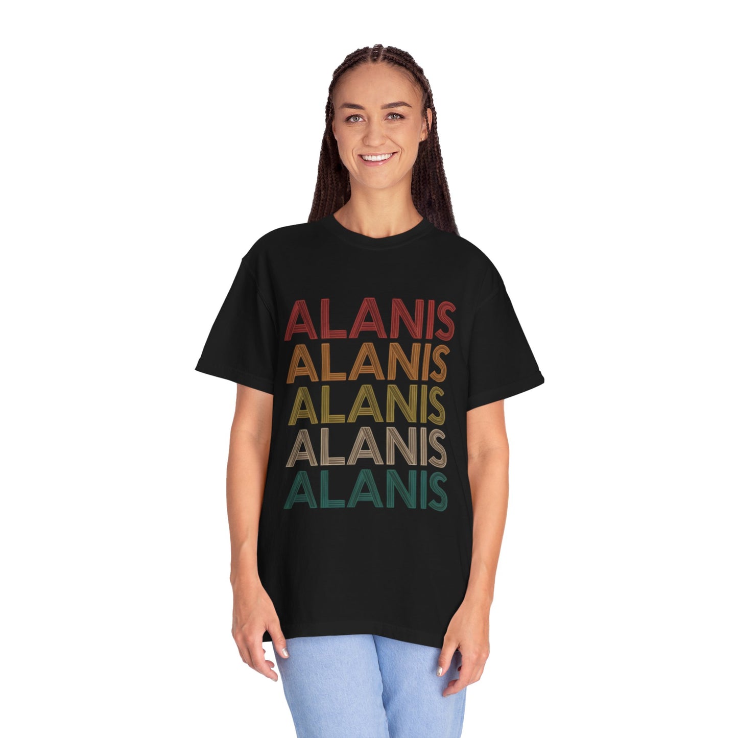 Retro-Fan T-Shirt with Alanis Design, Music Lover Gift, Casual Tee, 90s Nostalgia Shirt, Unisex Graphic Tee