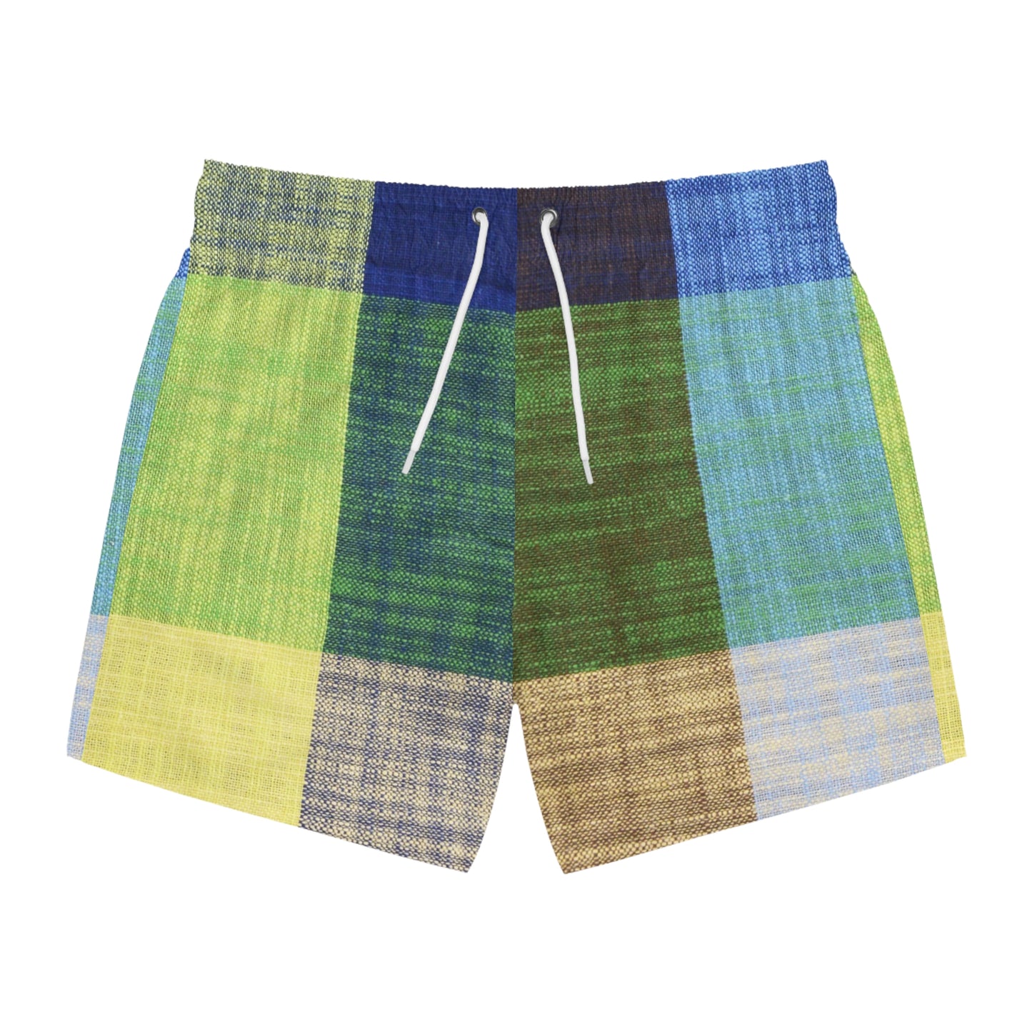 Vibrant Surf Swim Trunks, Beachwear for Summer, Pool Days, Gift for Him, Travel Essentials, Vacation Swim Shorts