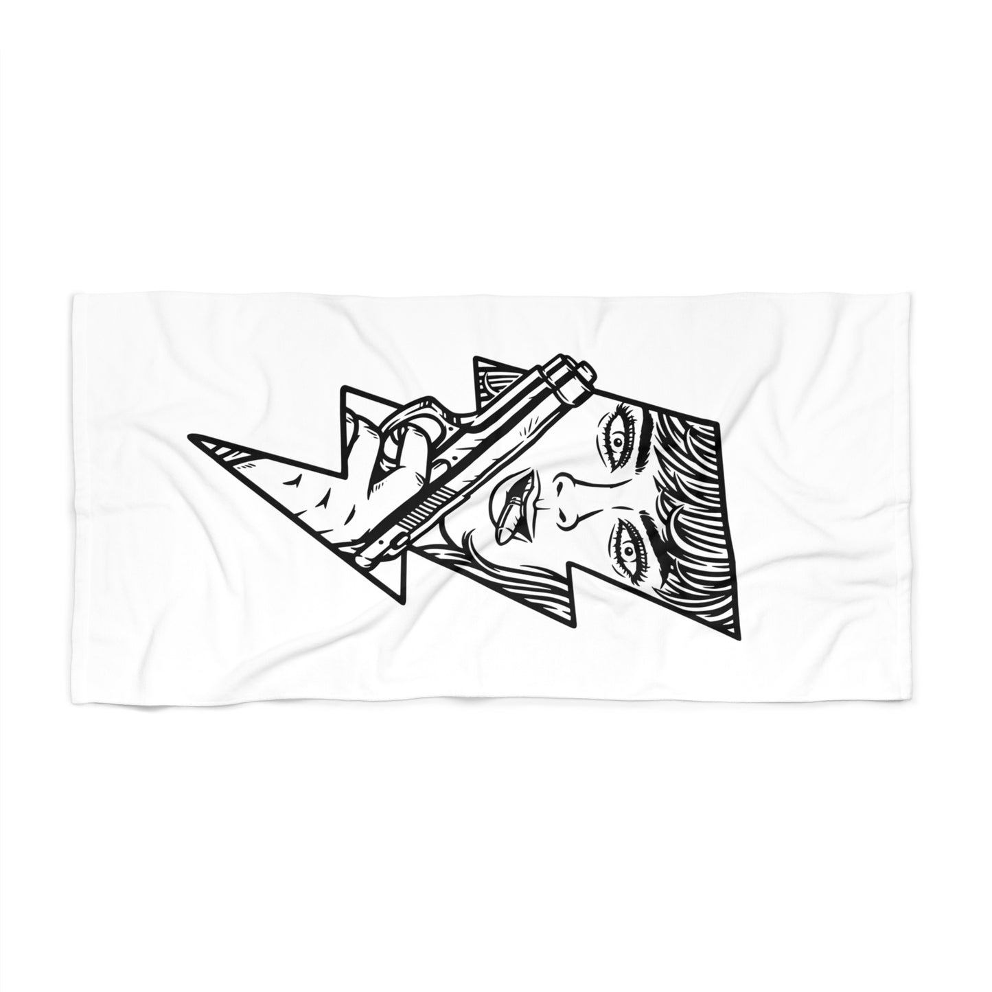 Stylish Graphic Beach Towel
