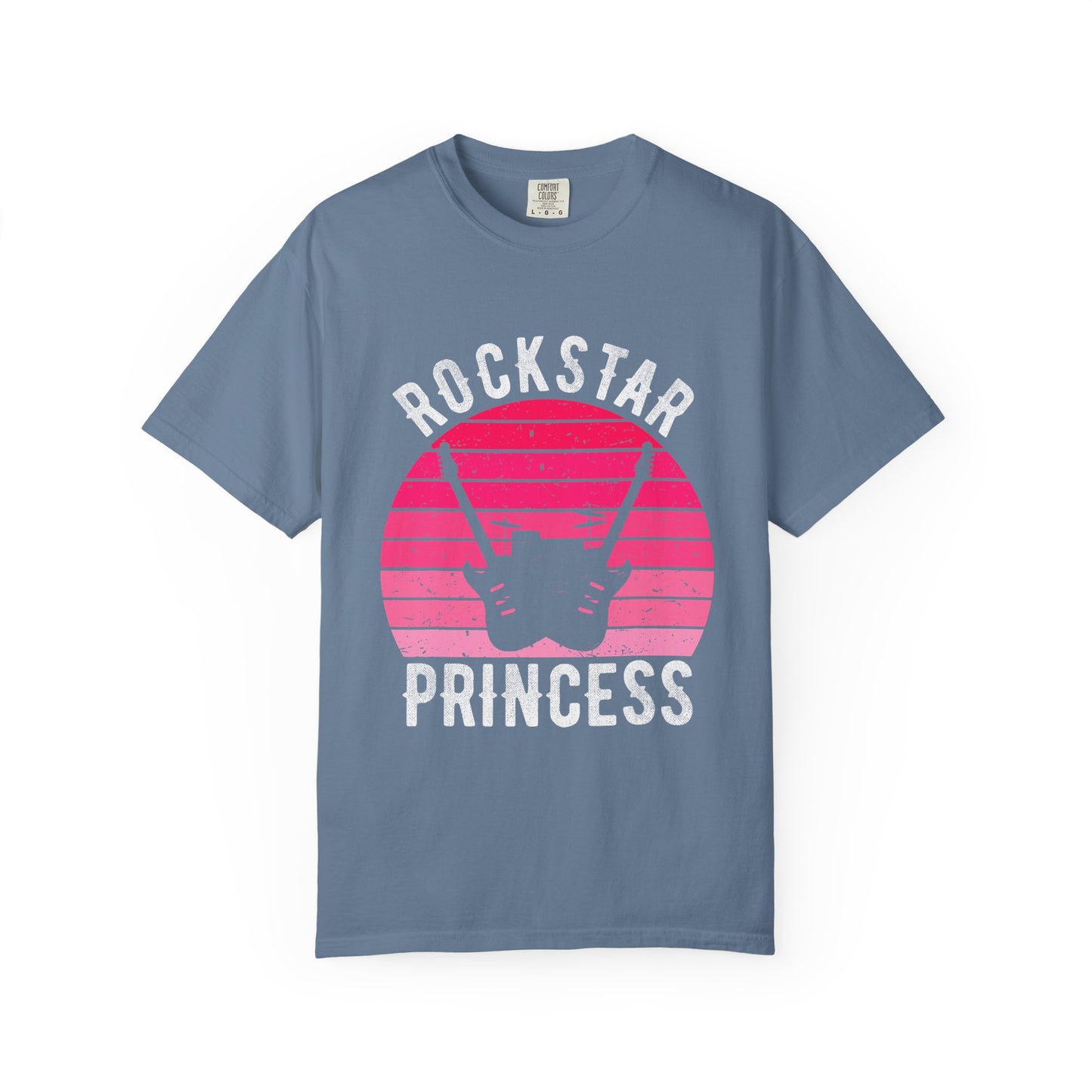 Rockstar Princess T-Shirt, Unisex Graphic Tee, Music Lover Gift, Festival Apparel, Vintage Style Shirt, Birthday Gift Idea