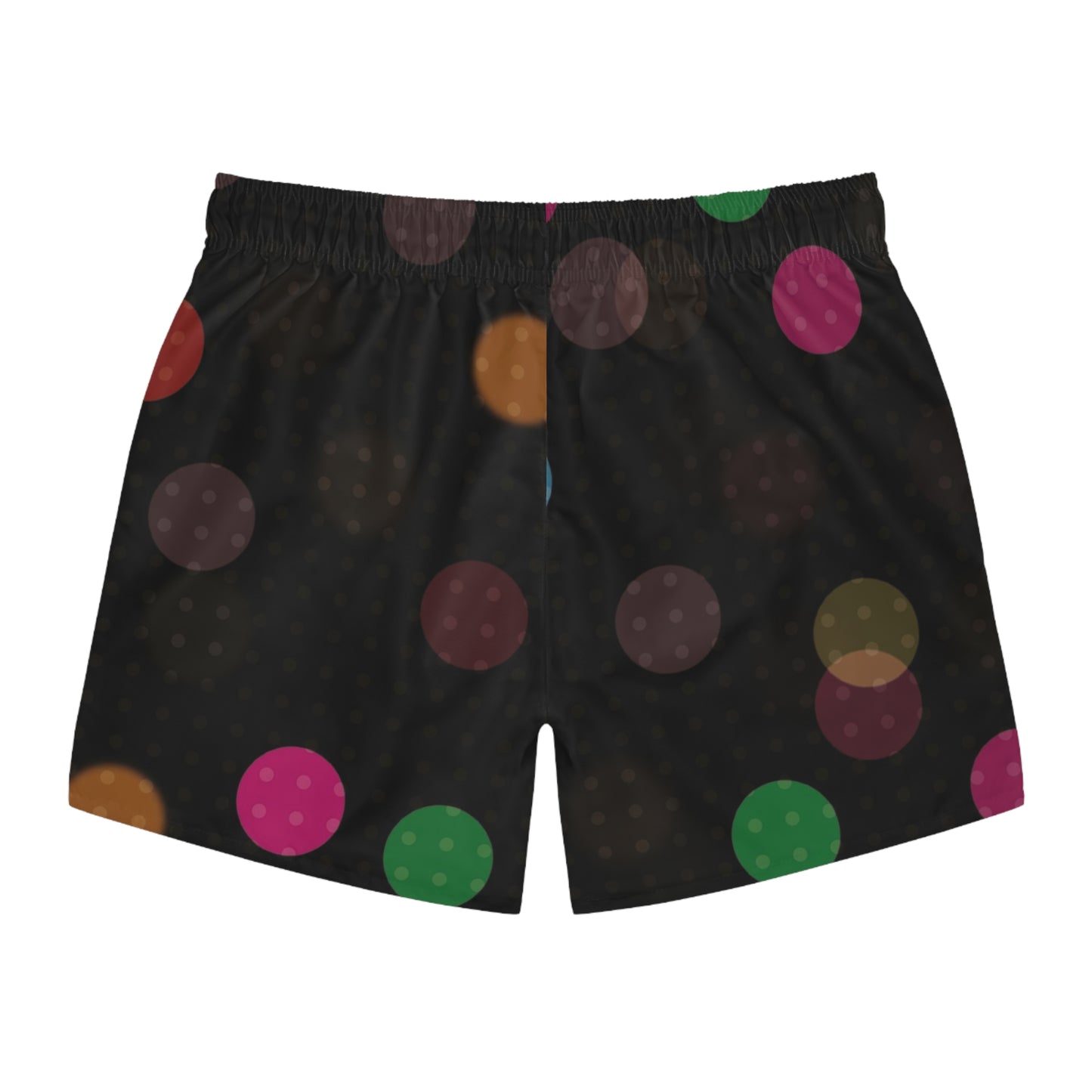 Colorful Polka Dot Swim Trunks Beachwear