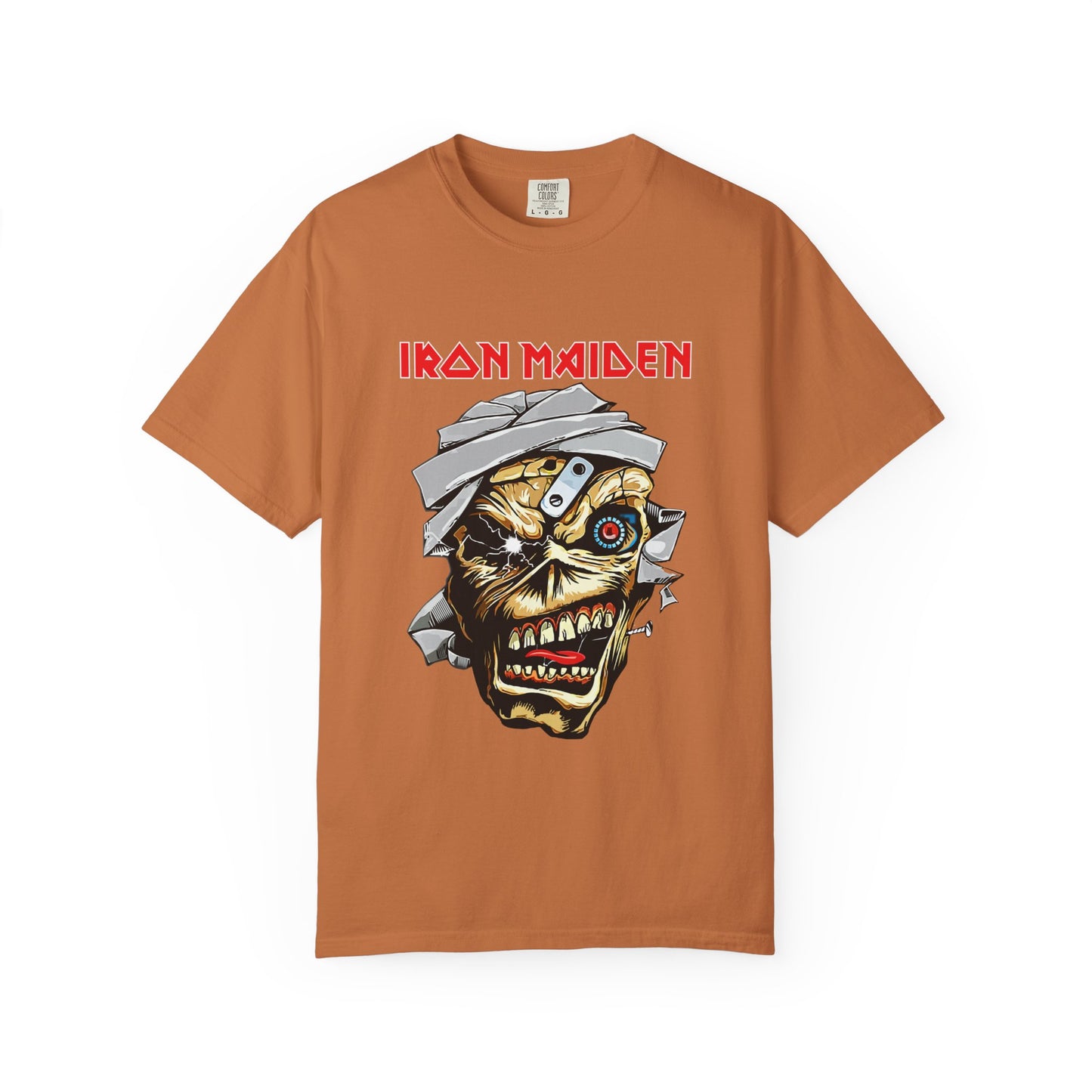 Iron Maiden Vintage Unisex T-Shirt, Band Tee, Music Merchandise, Rock Apparel, Edgy Fashion, Gift for Music Lovers