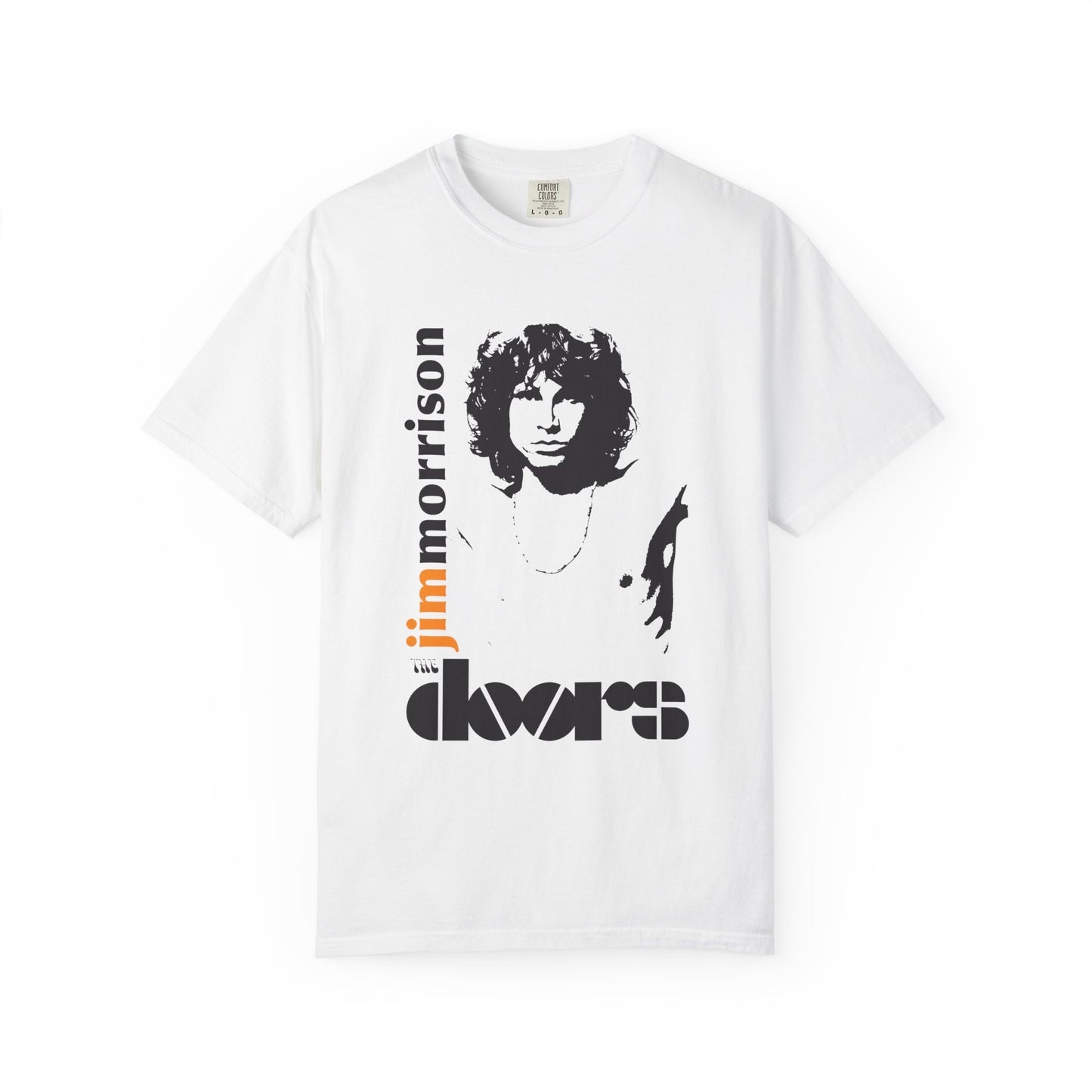Jim Morrison Vintage T-Shirt | Unisex Garment-Dyed Tee, Music Apparel, 70s Style, Concert T-Shirt, Retro Clothing, Gift for Fans