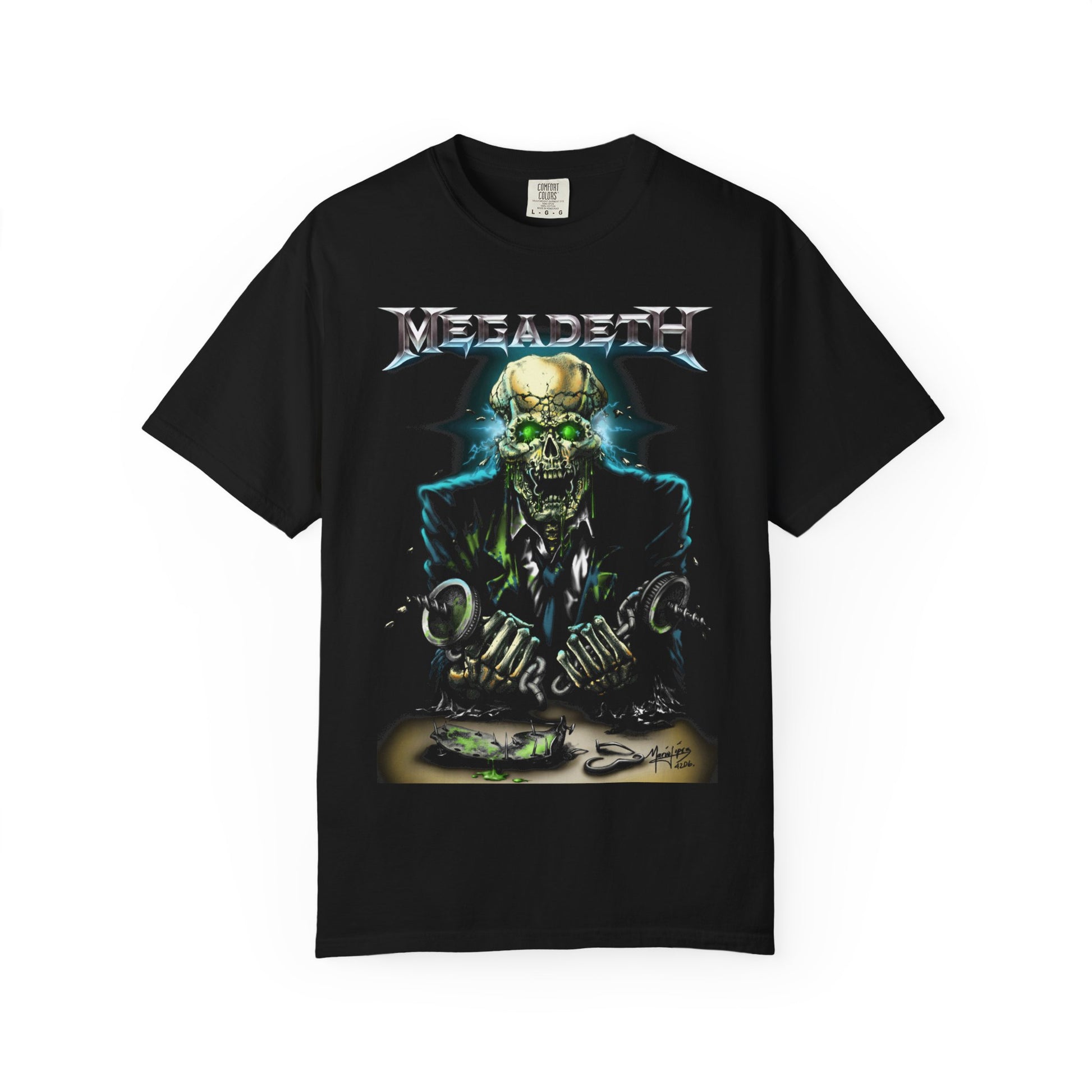 Metal Band Graphic T-shir