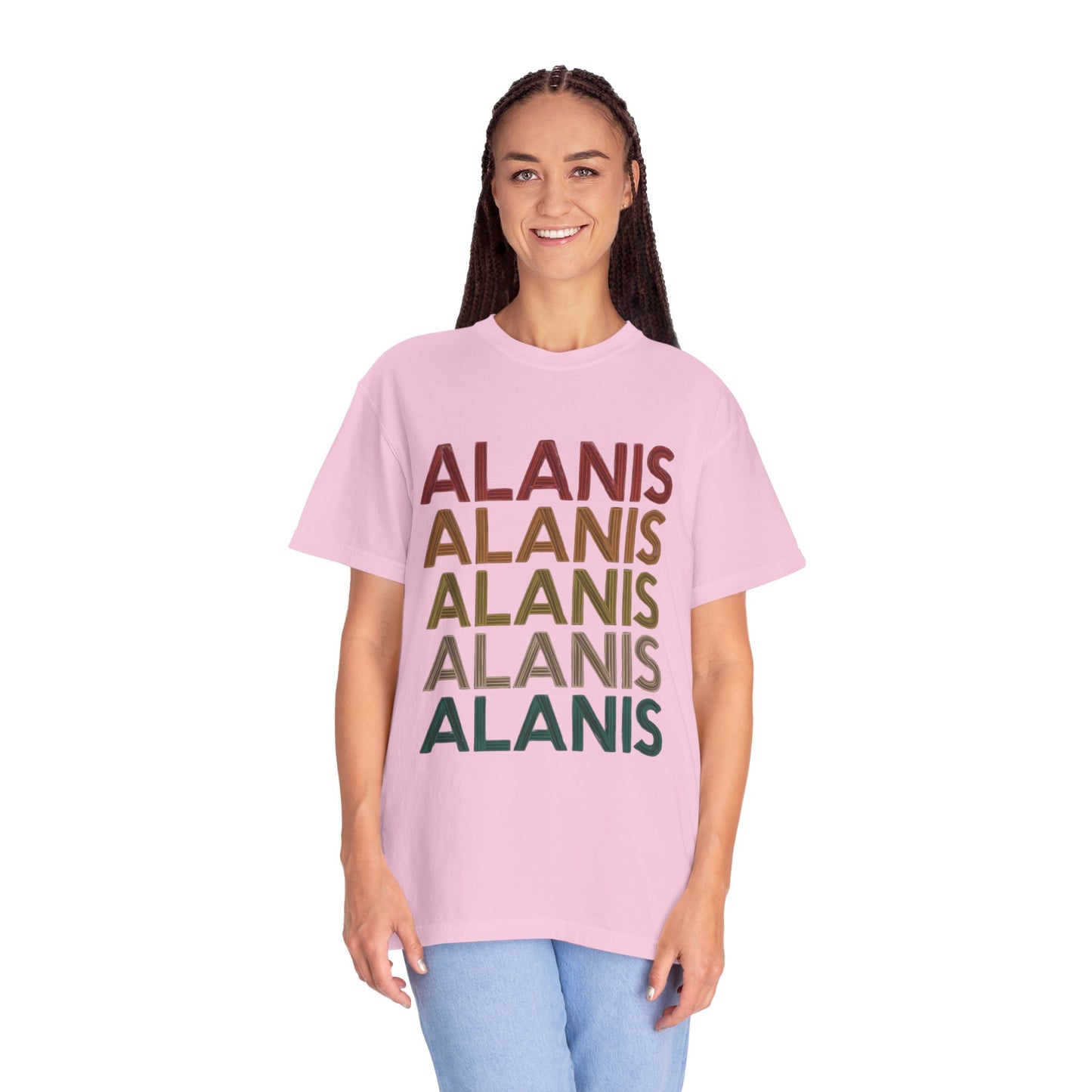 Retro-Fan T-Shirt with Alanis Design, Music Lover Gift, Casual Tee, 90s Nostalgia Shirt, Unisex Graphic Tee