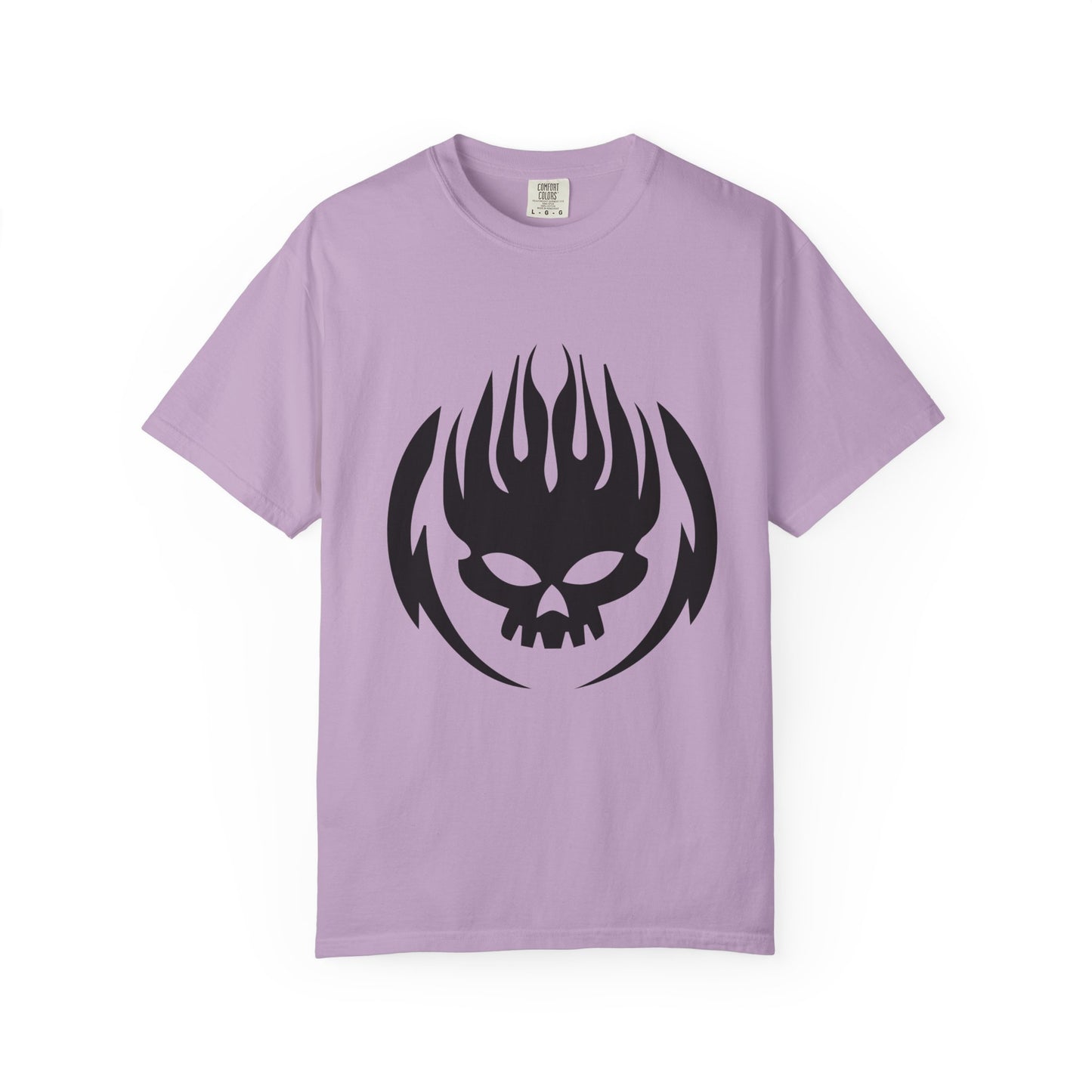Garment-Dyed Graphic Tee – Casual Streetwear, Gift for Teens, Trendy Summer Style, Emo T-Shirt, Unique Graphic Design