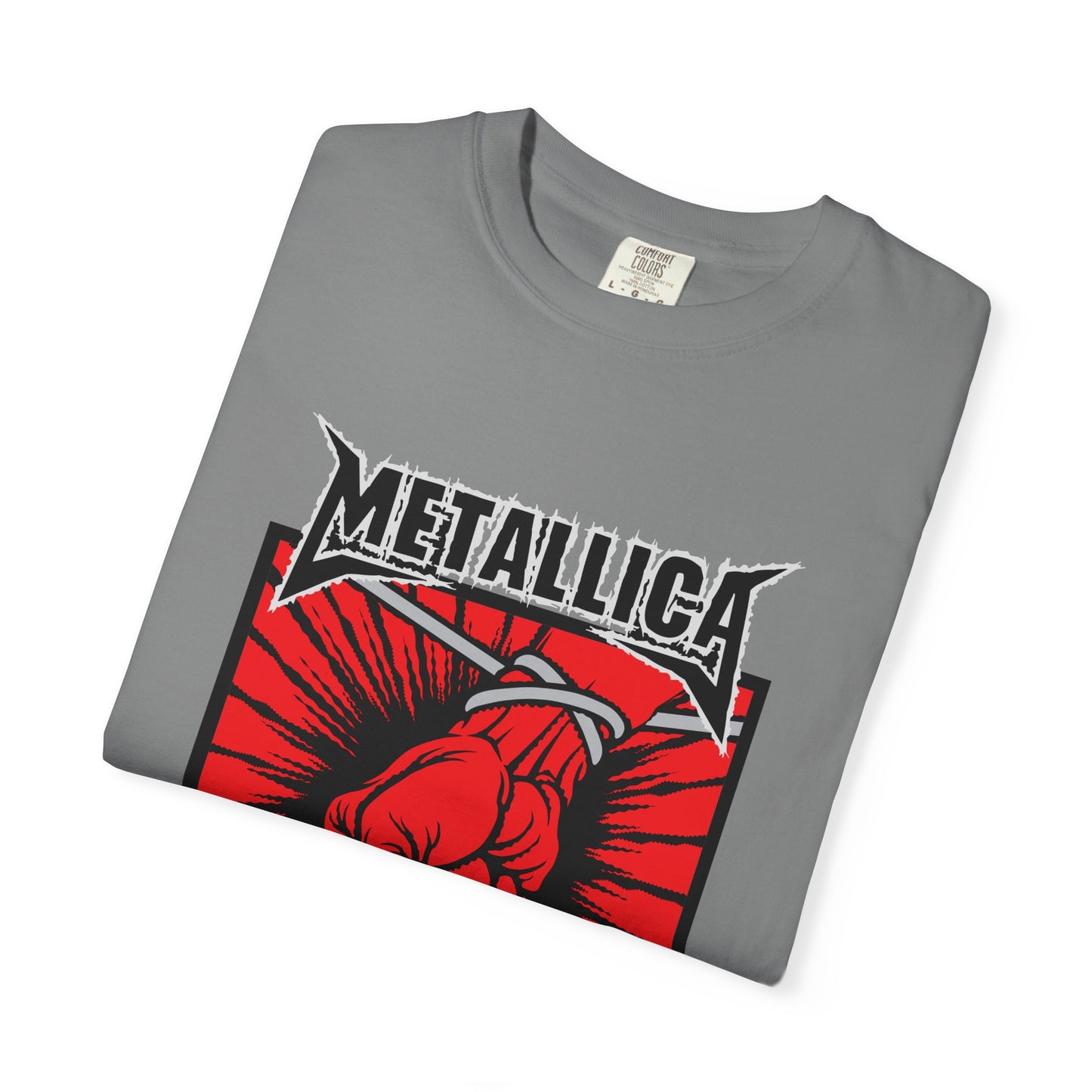 Metallica Graphic Unisex T-Shirt, Concert Tee, Music Lover Gift, Casual Wear, Band Merch, Rock Music Apparel