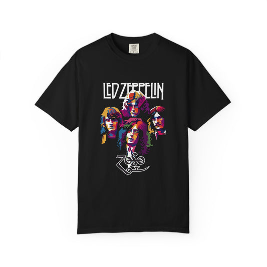 Led Zeppelin Vintage Vibe Unisex T-Shirt, Music Gift, Rock Band Tee, Concert Apparel, Festival Outfit, Retro Style