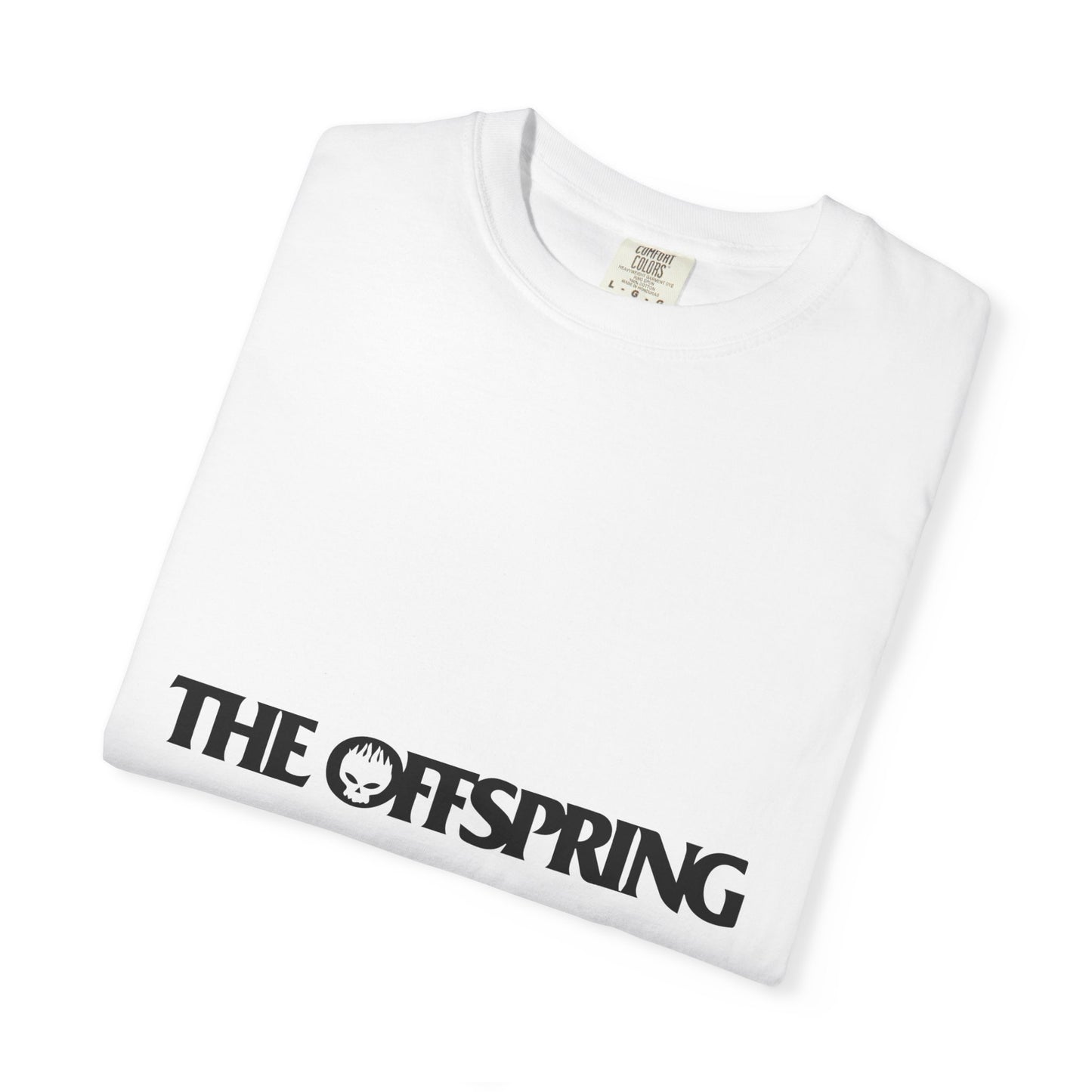 The Offspring Unisex Garment-Dyed T-Shirt - Vintage Style Band Tee, Perfect for Concerts, Festivals, Gifting, Unisex Apparel