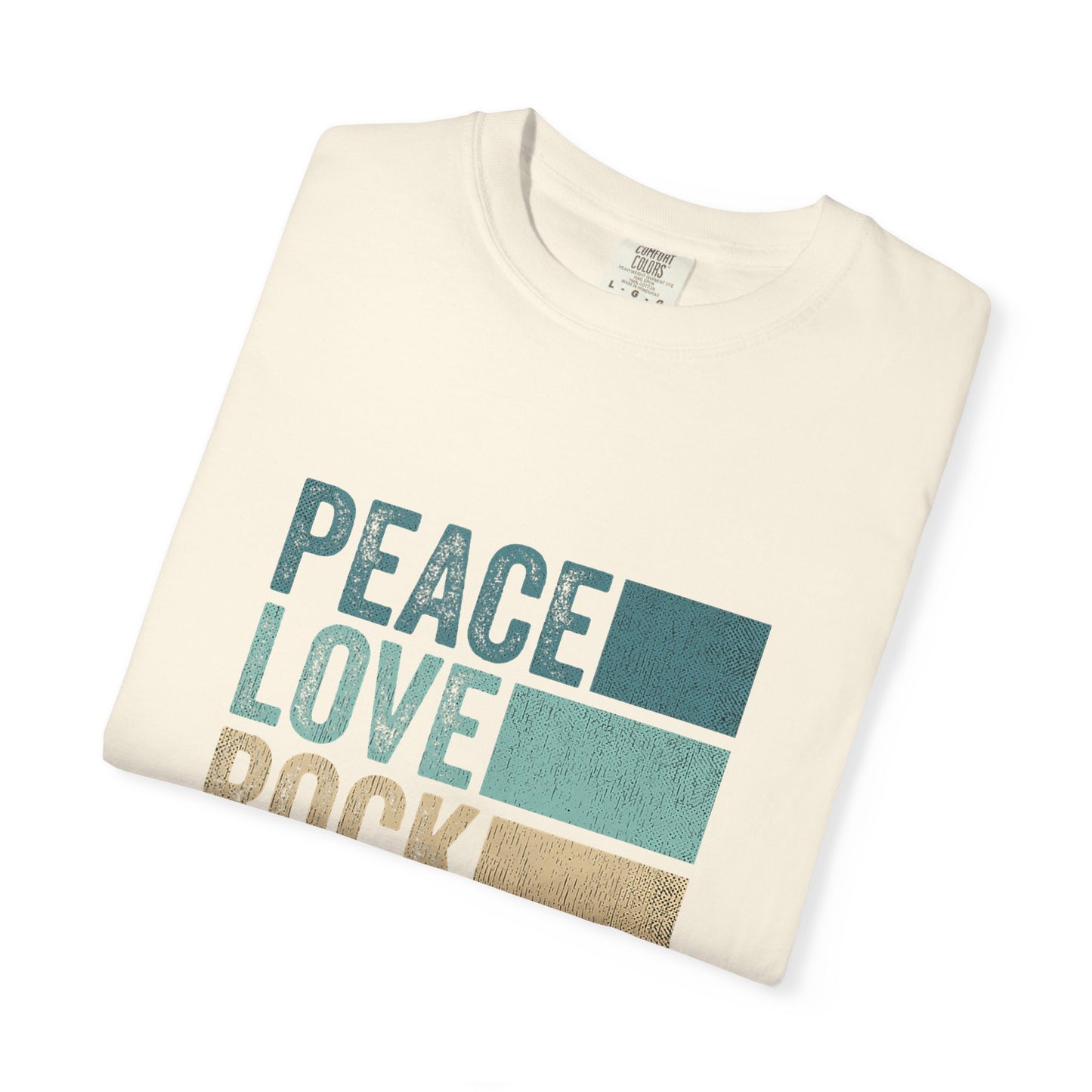 Peace Love Rock and Roll T-Shirt | Unisex Garment-Dyed Tee for Music Lovers | Casual Style | Gift for Concert Goers | Festival [...]