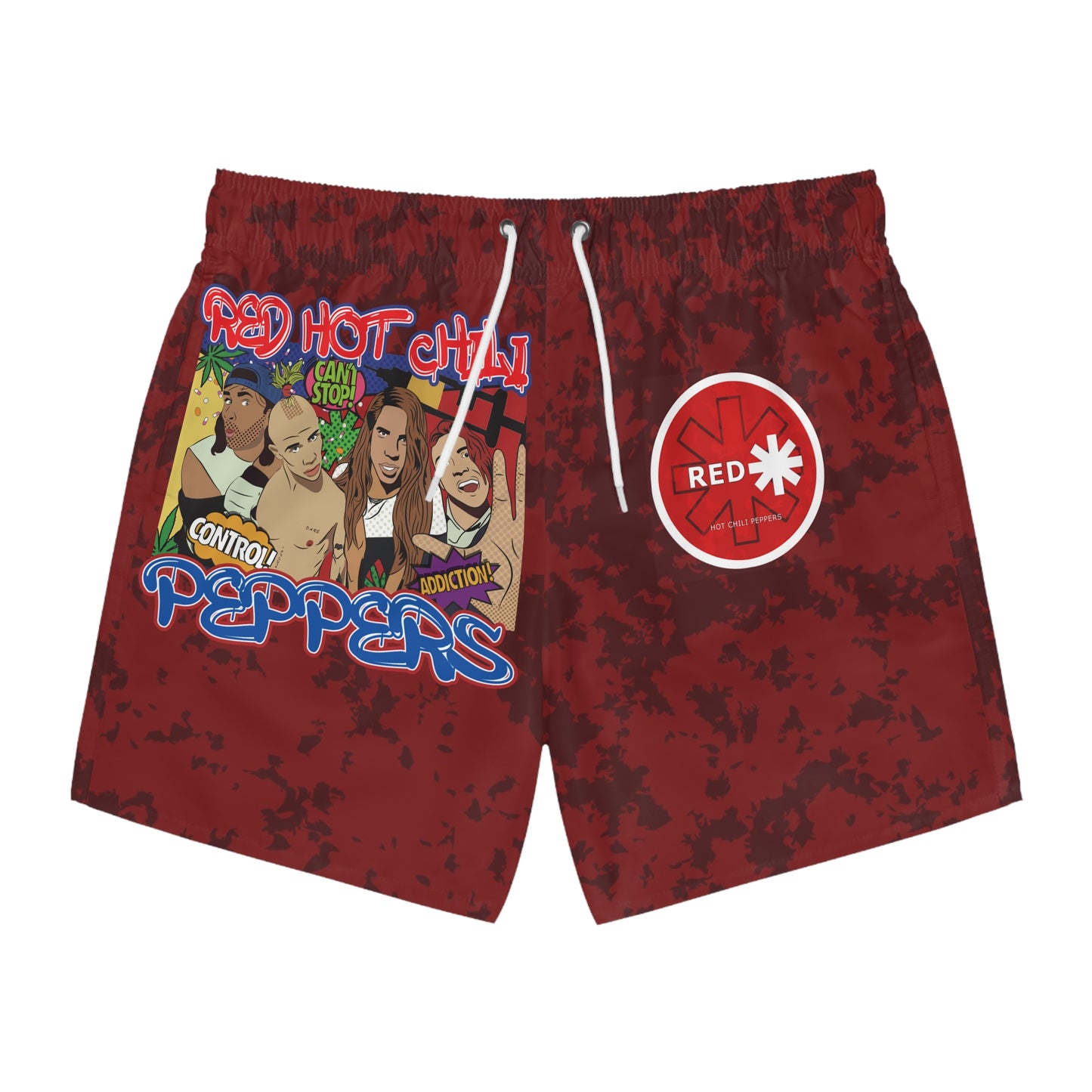Vibrant Swim Trunks, Beachwear for Summer, Vacation Ready, Fun Swim Shorts, Poolside Essentials, Gift for Him