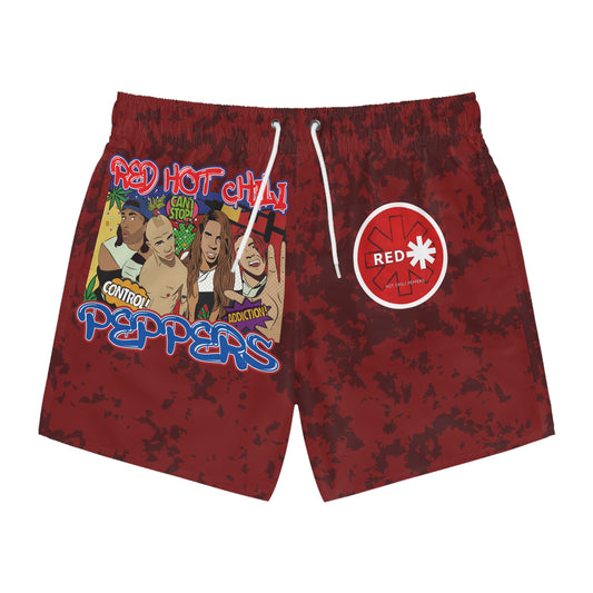 Vibrant Swim Trunks, Beachwear for Summer, Vacation Ready, Fun Swim Shorts, Poolside Essentials, Gift for Him