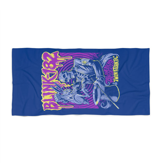 Edgy Graphic Beach Towel
