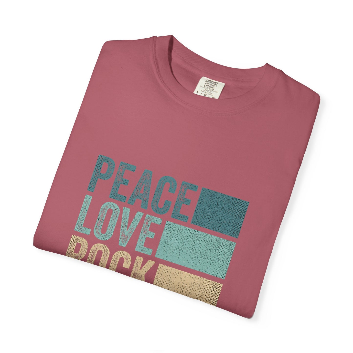 Peace Love Rock and Roll T-Shirt | Unisex Garment-Dyed Tee for Music Lovers | Casual Style | Gift for Concert Goers | Festival [...]