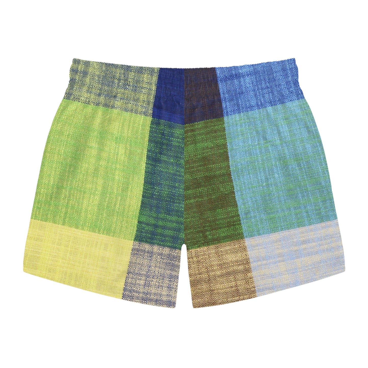 Vibrant Surf Swim Trunks, Beachwear for Summer, Pool Days, Gift for Him, Travel Essentials, Vacation Swim Shorts