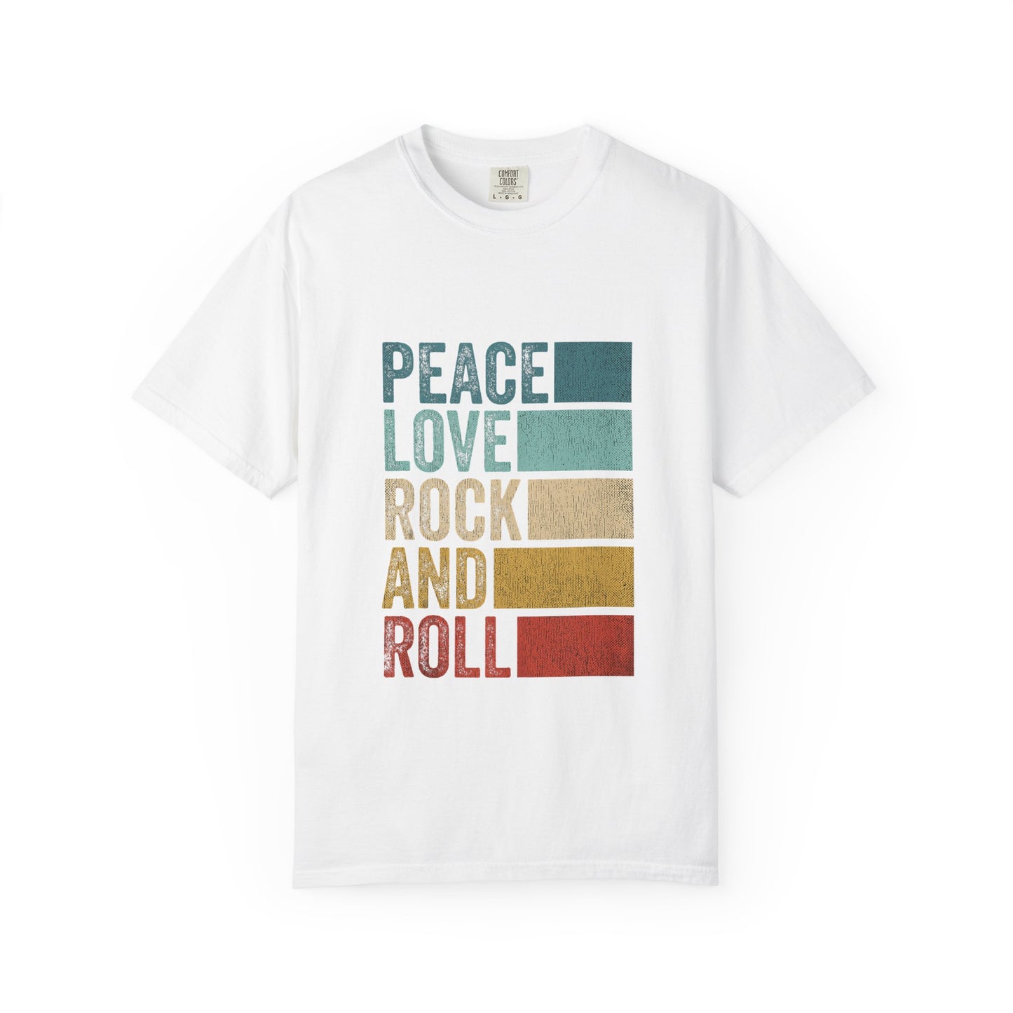 Peace Love Rock and Roll T-Shirt | Unisex Garment-Dyed Tee for Music Lovers | Casual Style | Gift for Concert Goers | Festival [...]