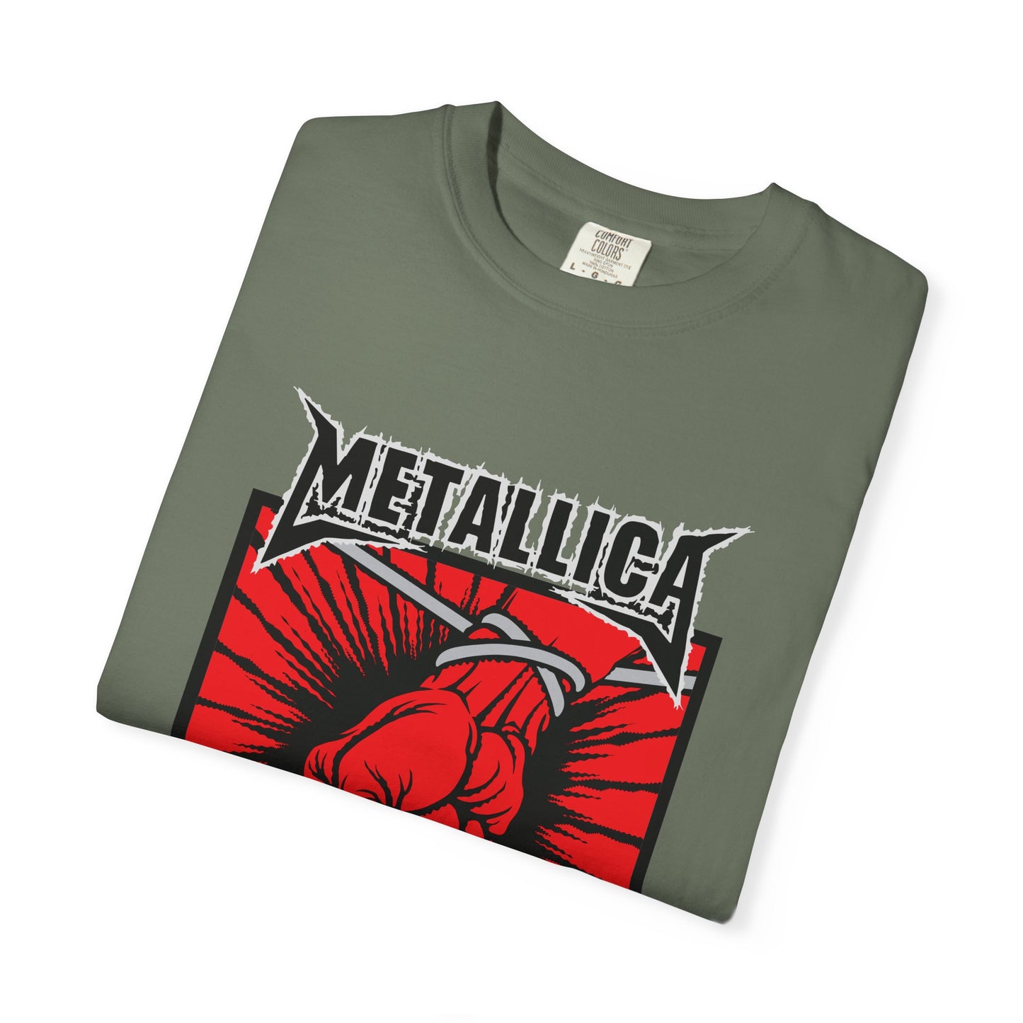 Metallica Graphic Unisex T-Shirt, Concert Tee, Music Lover Gift, Casual Wear, Band Merch, Rock Music Apparel