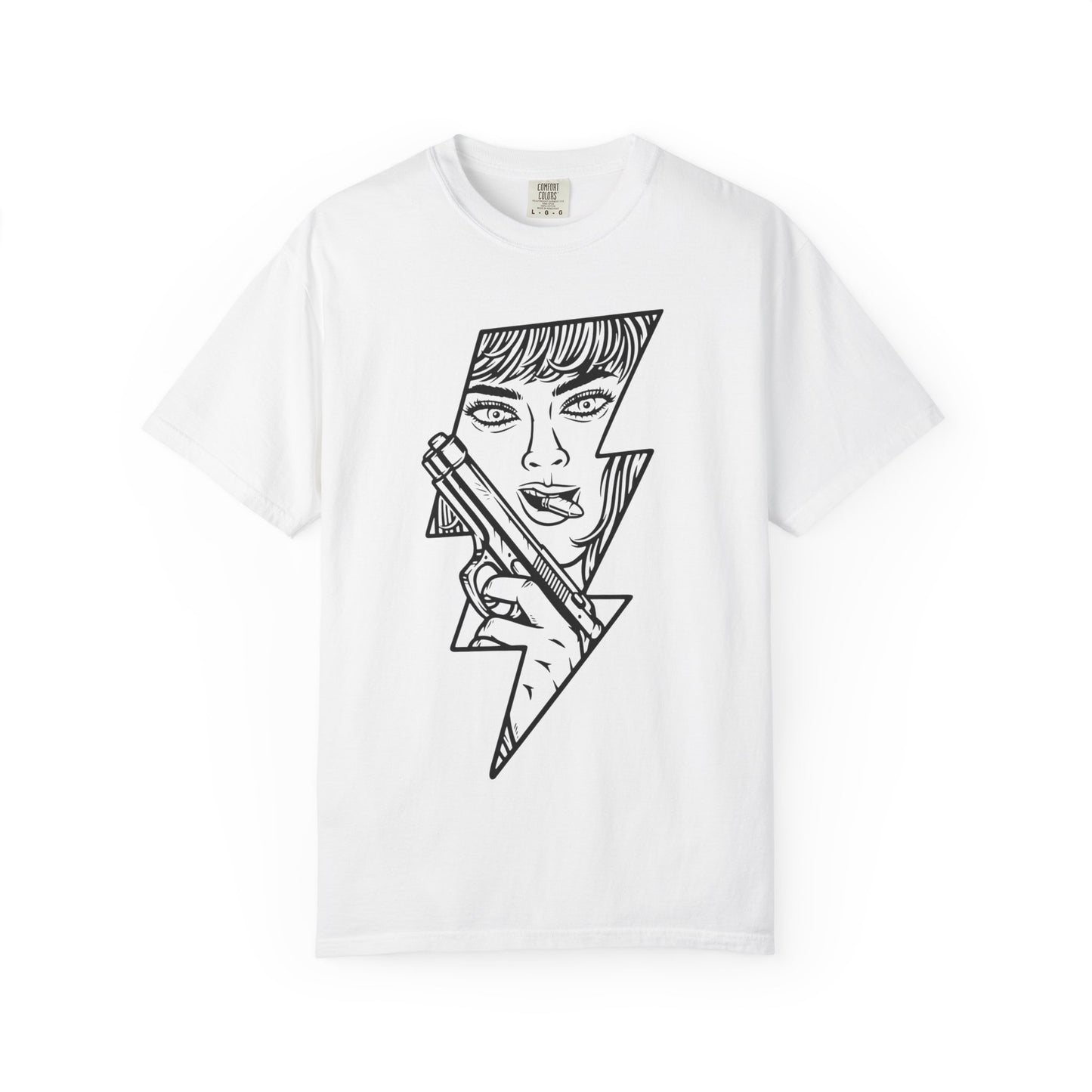 Edgy Graphic Tee for Bold Expression