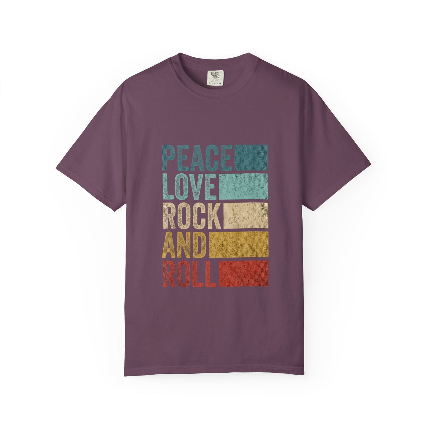 Peace Love Rock and Roll T-Shirt | Unisex Garment-Dyed Tee for Music Lovers | Casual Style | Gift for Concert Goers | Festival [...]