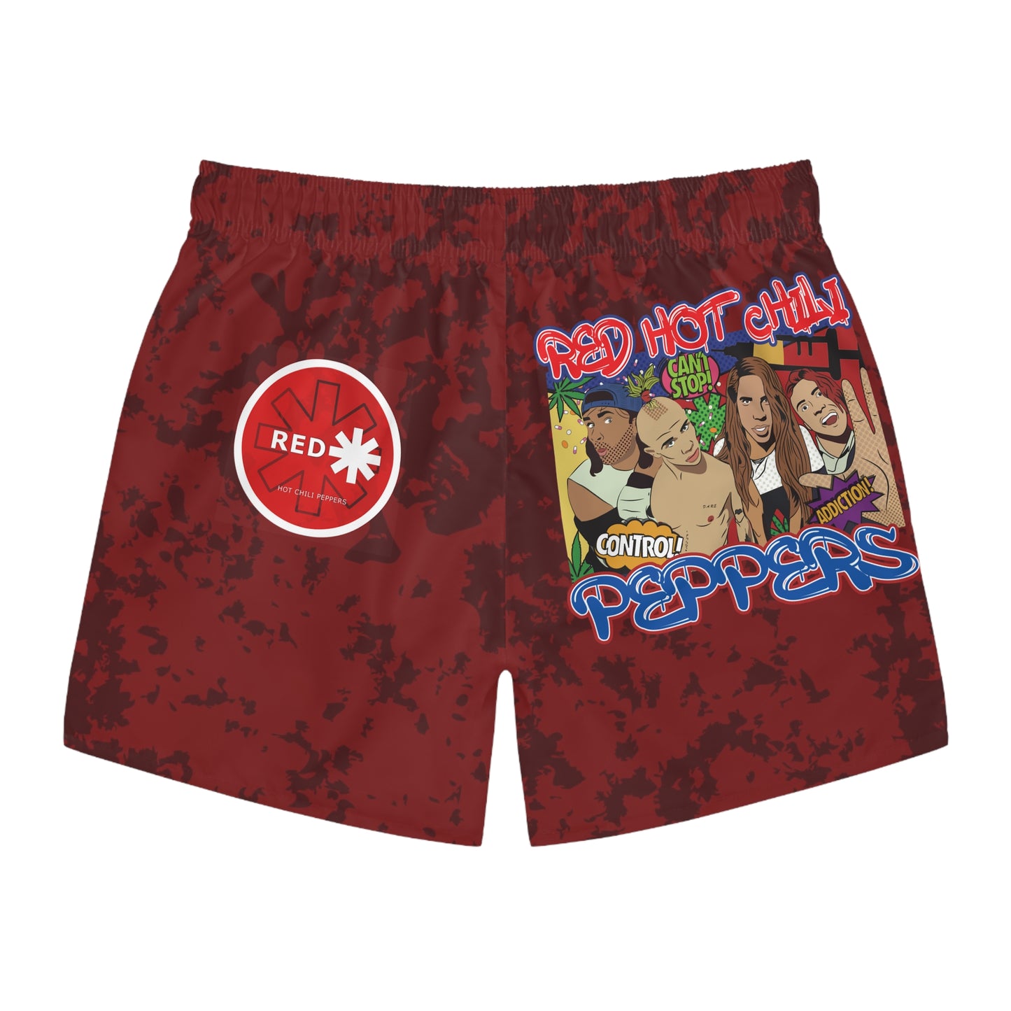 Vibrant Swim Trunks, Beachwear for Summer, Vacation Ready, Fun Swim Shorts, Poolside Essentials, Gift for Him