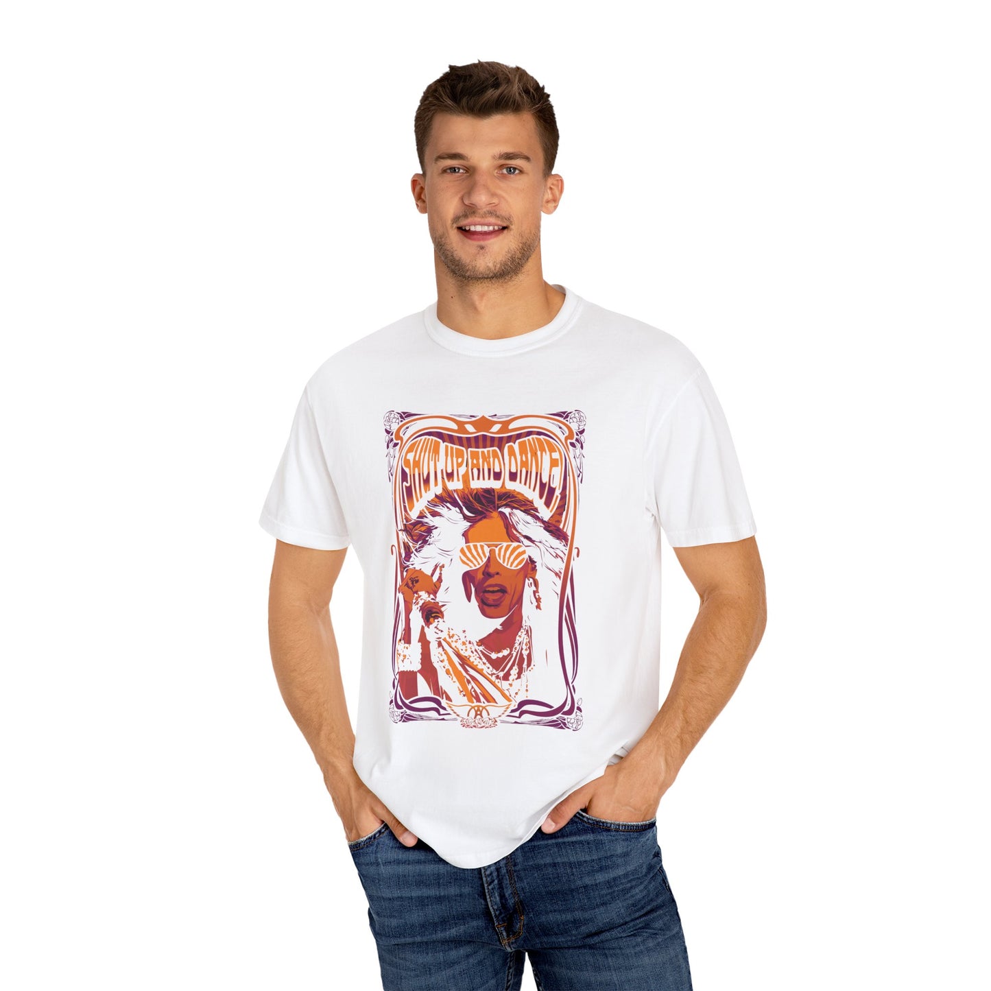 Retro Graphic T-Shirt, Vintage Style Tee, Unisex Summer Apparel, Gift for Music Lovers, Festival Outfit