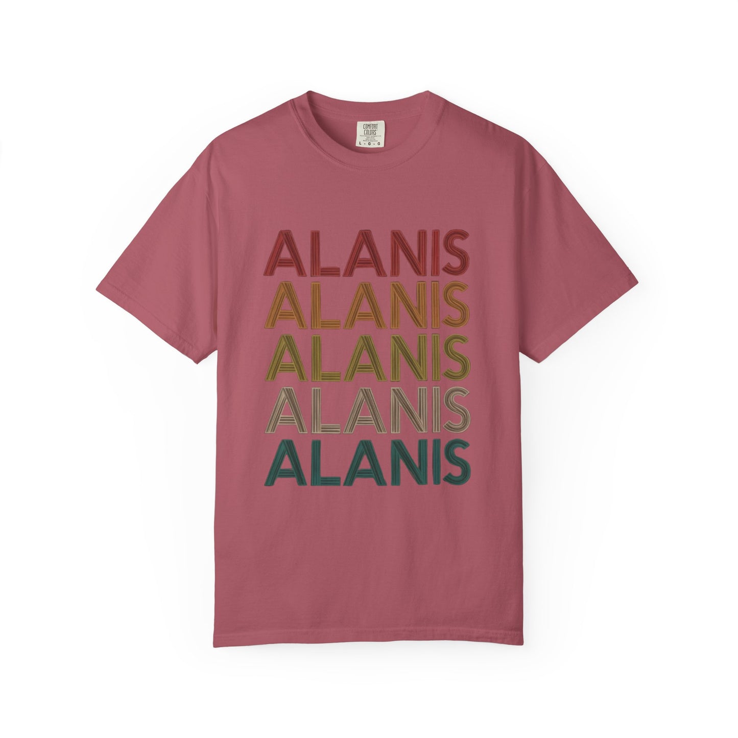 Retro-Fan T-Shirt with Alanis Design, Music Lover Gift, Casual Tee, 90s Nostalgia Shirt, Unisex Graphic Tee