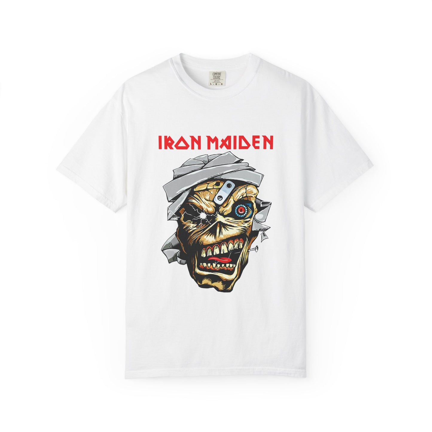 Iron Maiden Vintage Unisex T-Shirt, Band Tee, Music Merchandise, Rock Apparel, Edgy Fashion, Gift for Music Lovers