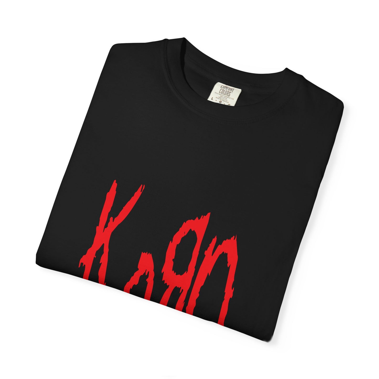 Korn Unisex Garment-Dyed T-shirt, Band Tee, Rock Music Shirt, Casual Wear, Gift for Music Lovers, Festival Apparel