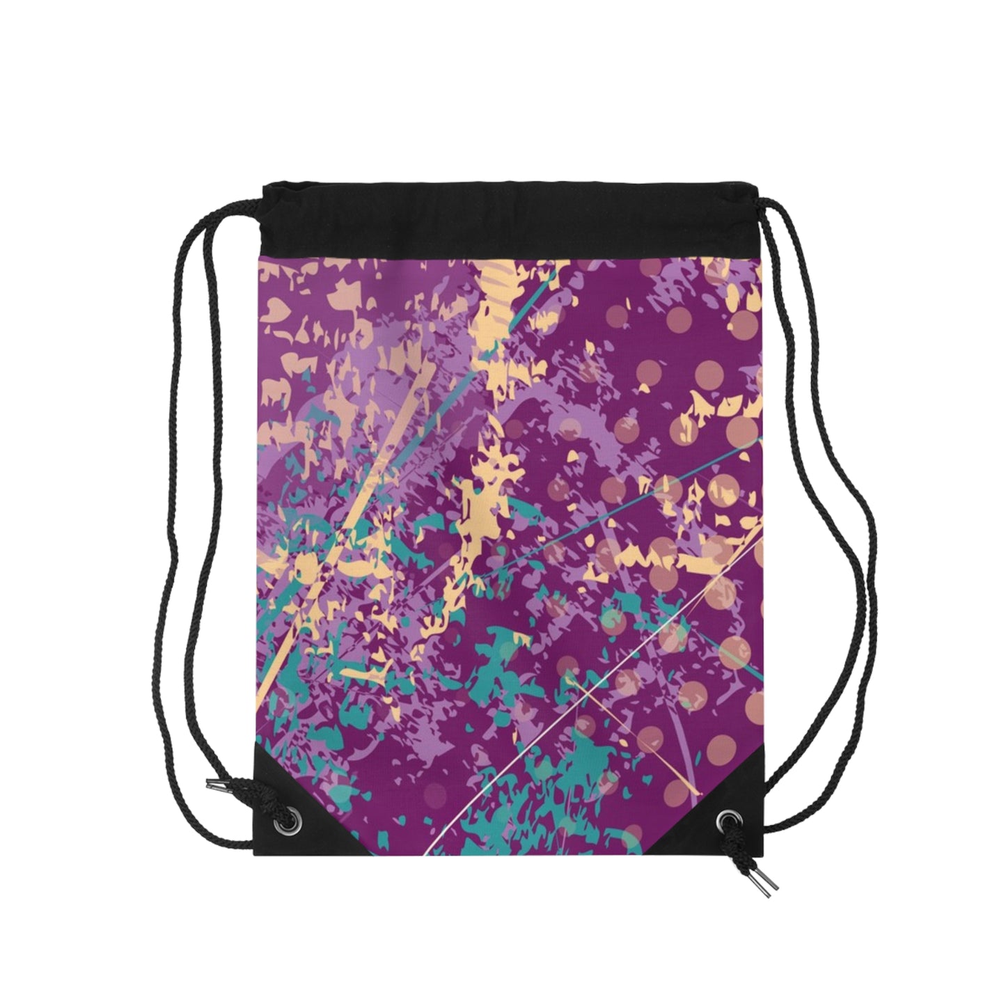 Vibrant Drawstring Bag for Gym, Travel, & Everyday Use | Stylish Backpack for Teens, Festivals, and Outdoor Adventures