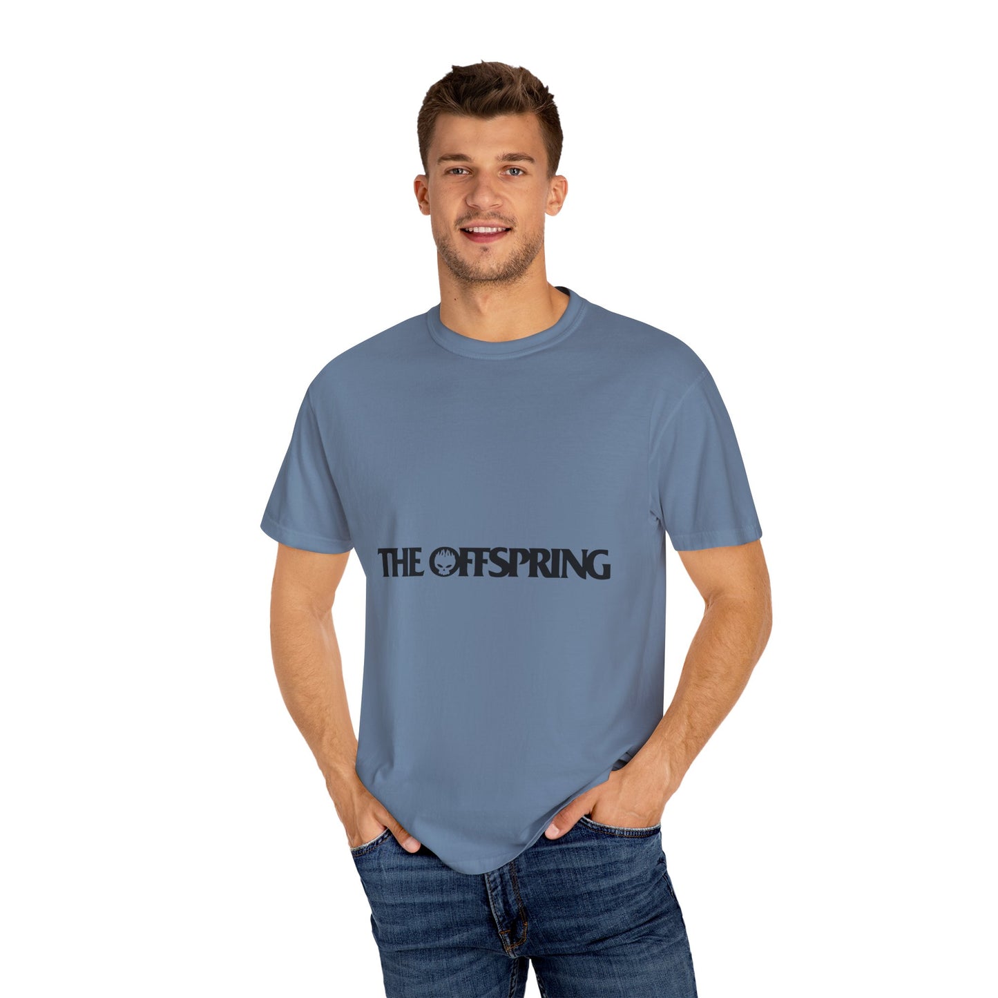 The Offspring Unisex Garment-Dyed T-Shirt - Vintage Style Band Tee, Perfect for Concerts, Festivals, Gifting, Unisex Apparel