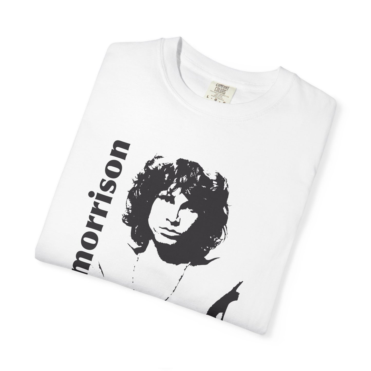 Jim Morrison Vintage T-Shirt | Unisex Garment-Dyed Tee, Music Apparel, 70s Style, Concert T-Shirt, Retro Clothing, Gift for Fans