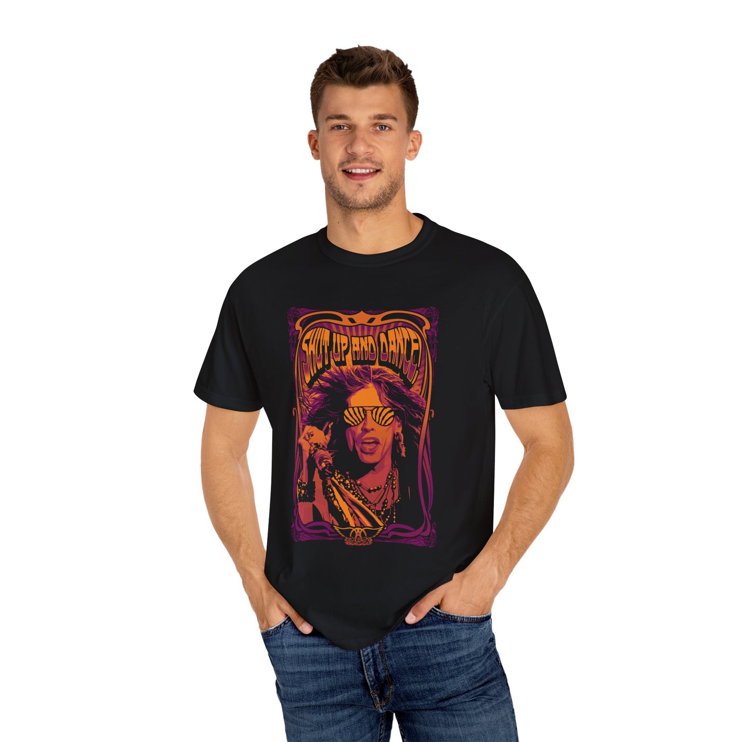 Retro Graphic T-Shirt, Vintage Style Tee, Unisex Summer Apparel, Gift for Music Lovers, Festival Outfit