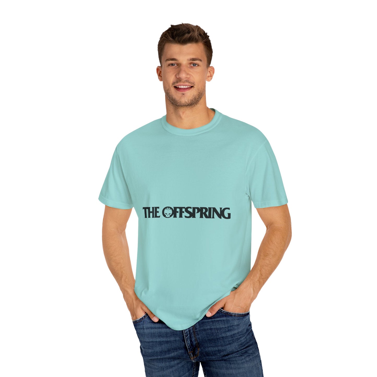 The Offspring Unisex Garment-Dyed T-Shirt - Vintage Style Band Tee, Perfect for Concerts, Festivals, Gifting, Unisex Apparel