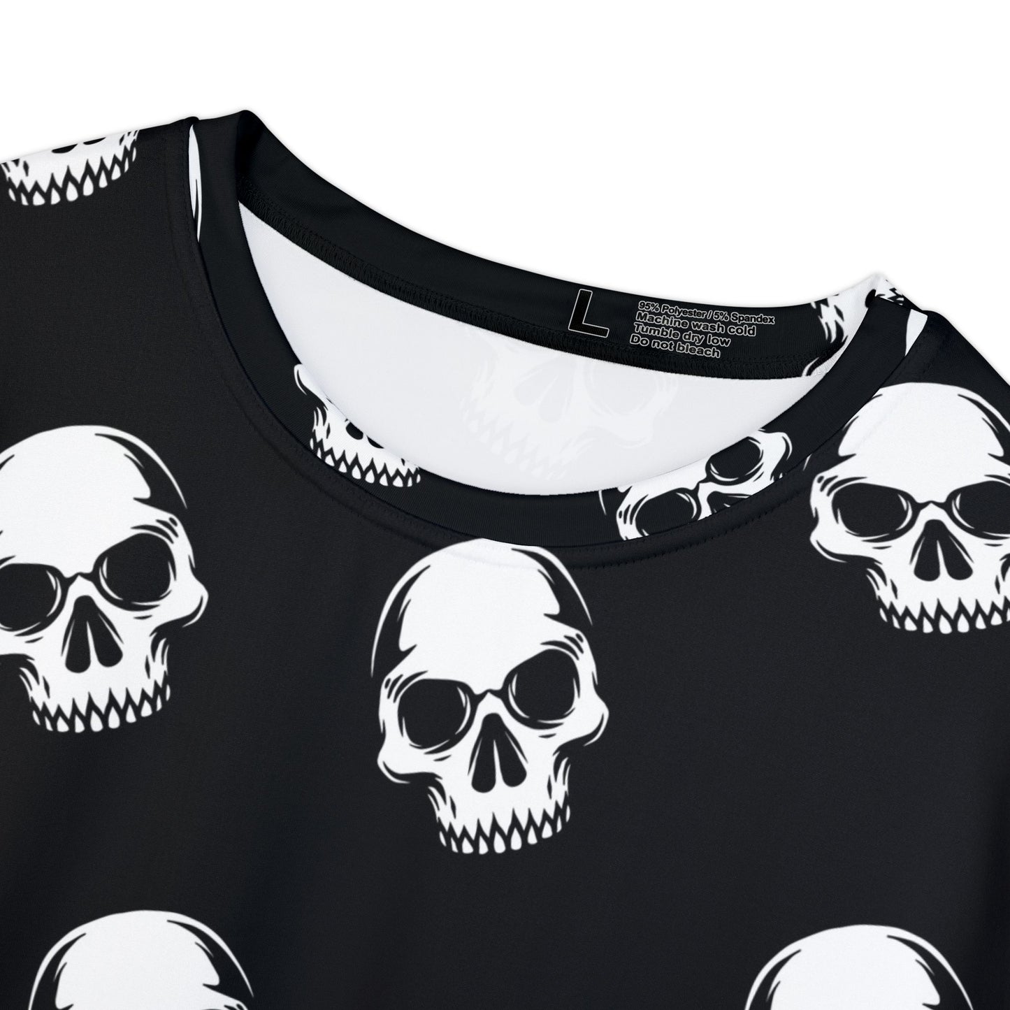 Gothic Skull Print Tee