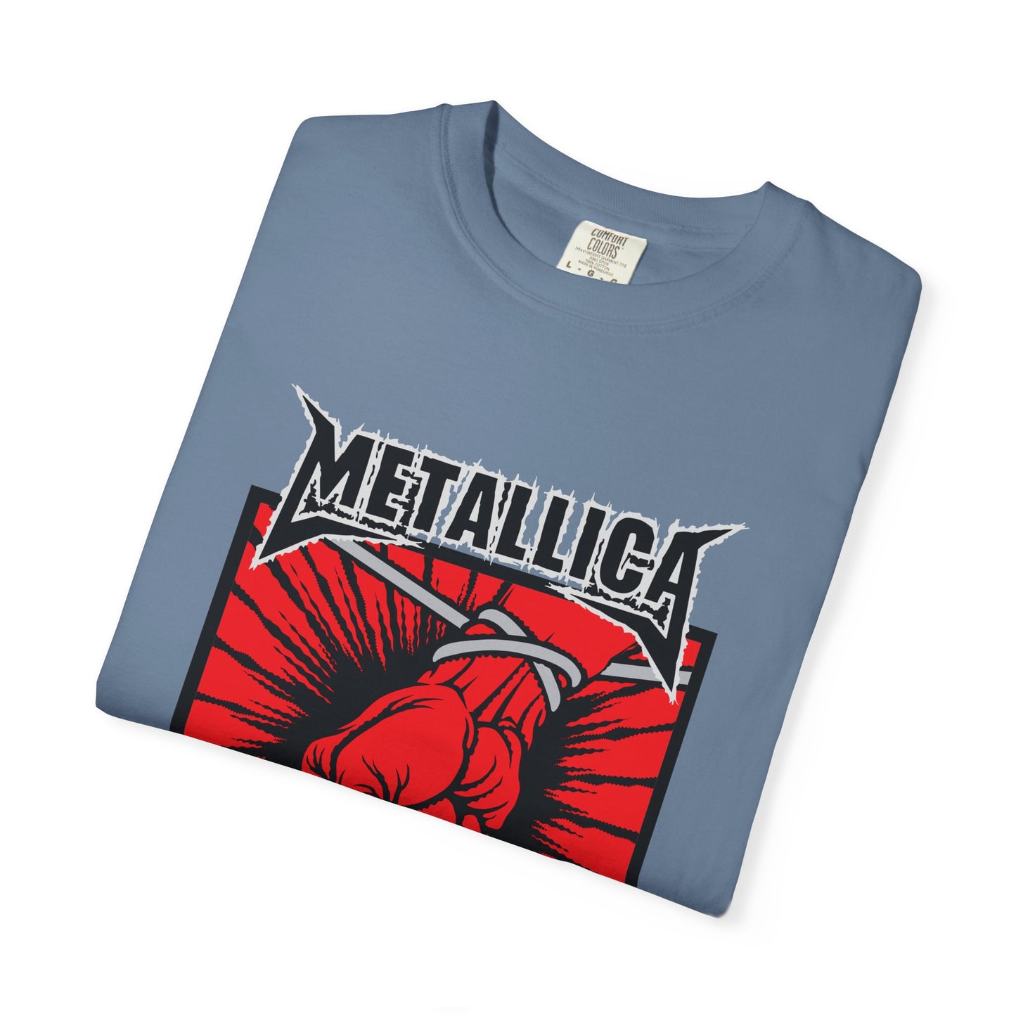Metallica Graphic Unisex T-Shirt, Concert Tee, Music Lover Gift, Casual Wear, Band Merch, Rock Music Apparel