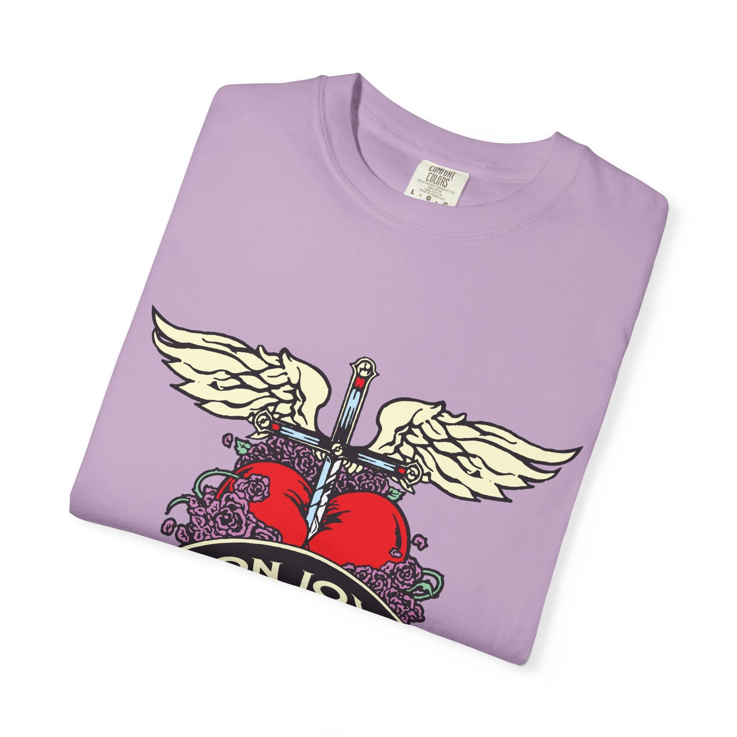 Rock-Inspired Unisex Garment-Dyed T-Shirt, Vintage Band Tee, Perfect for Concerts, Gift for Music Lovers, Casual Outing Wear