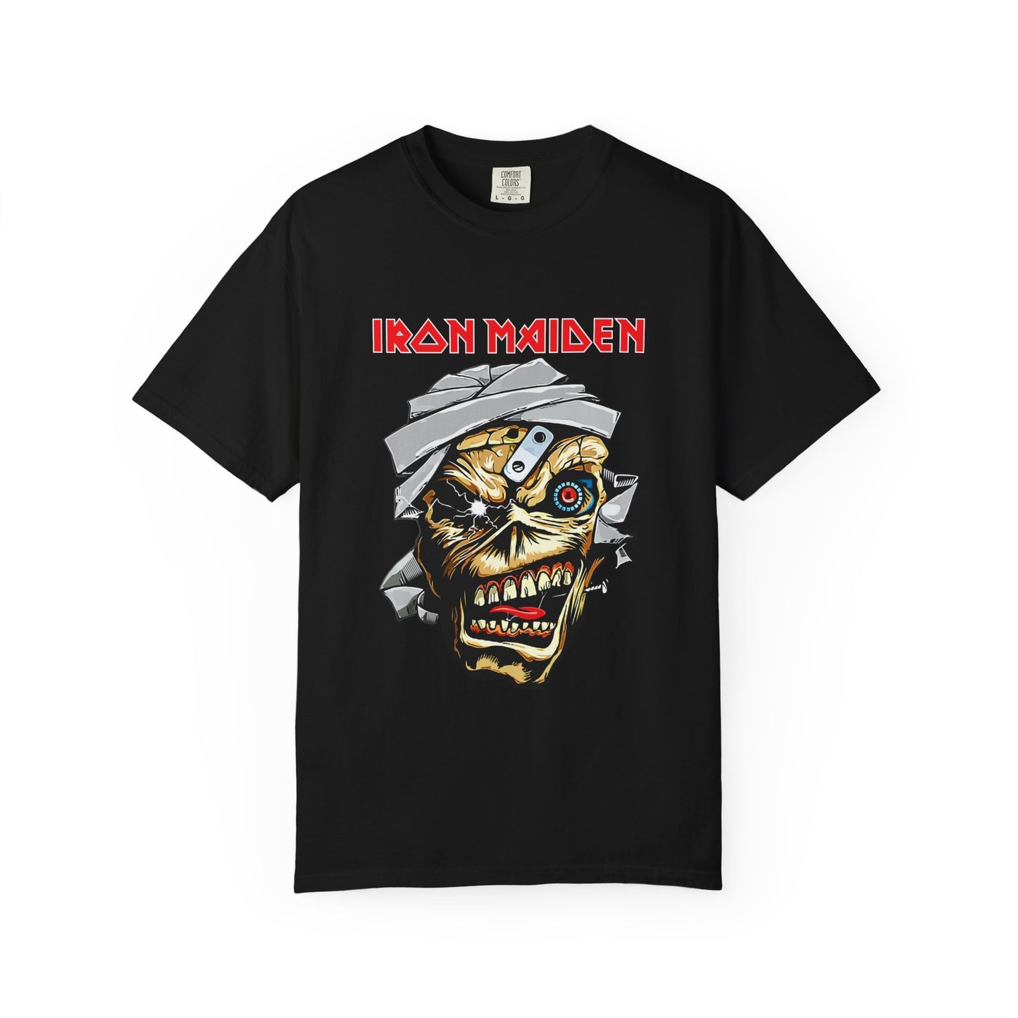 Iron Maiden Vintage Unisex T-Shirt, Band Tee, Music Merchandise, Rock Apparel, Edgy Fashion, Gift for Music Lovers