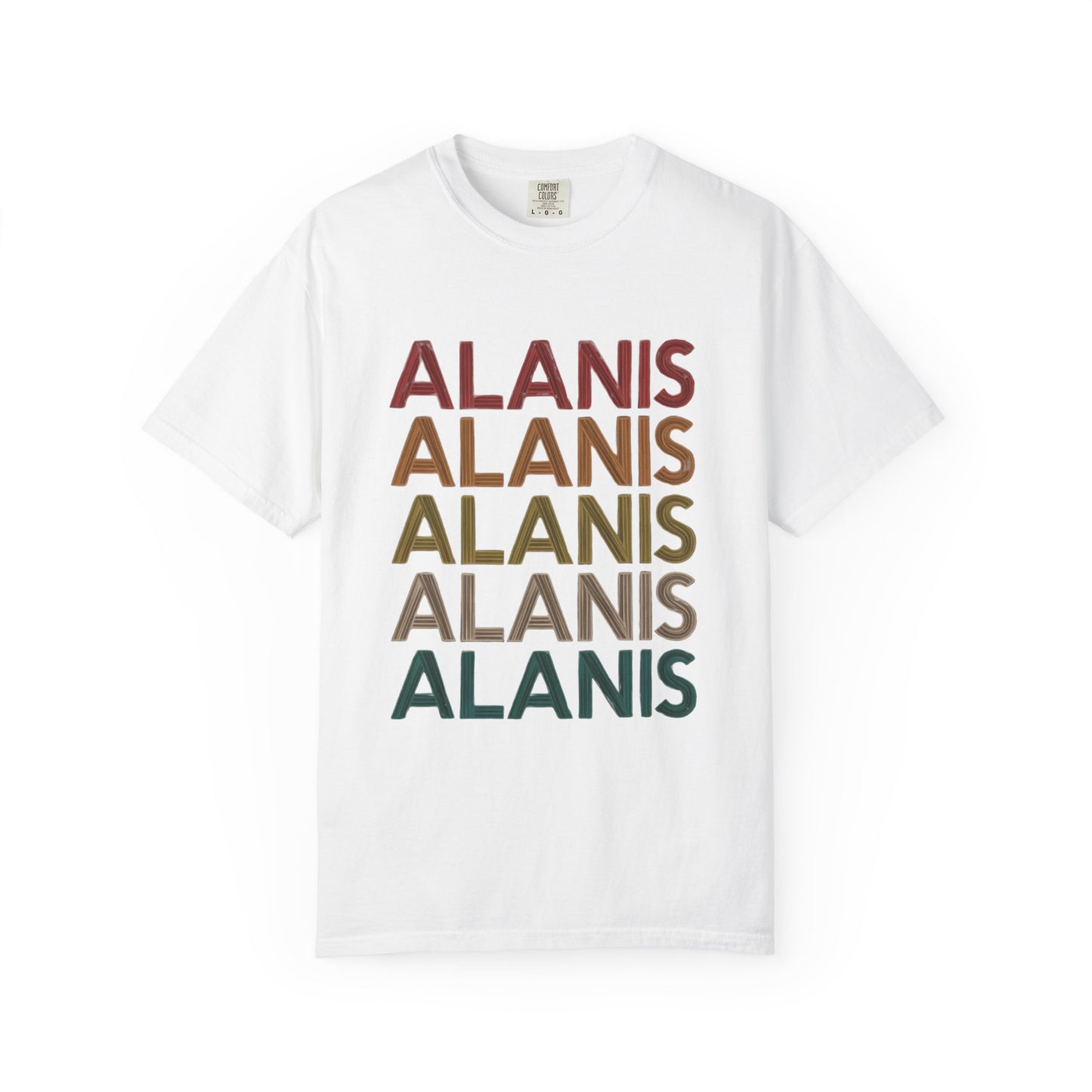 Retro-Fan T-Shirt with Alanis Design, Music Lover Gift, Casual Tee, 90s Nostalgia Shirt, Unisex Graphic Tee