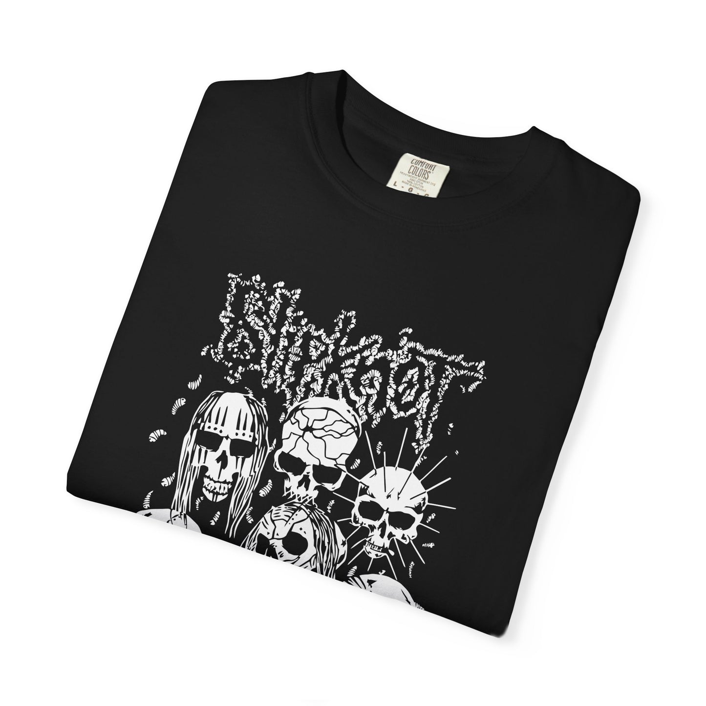 Skull Art Unisex T-Shirt - Edgy Graphic Tee for Music Lovers, Alternative Fashion, Band Merch, Gift for Rock Fans, Halloween Style